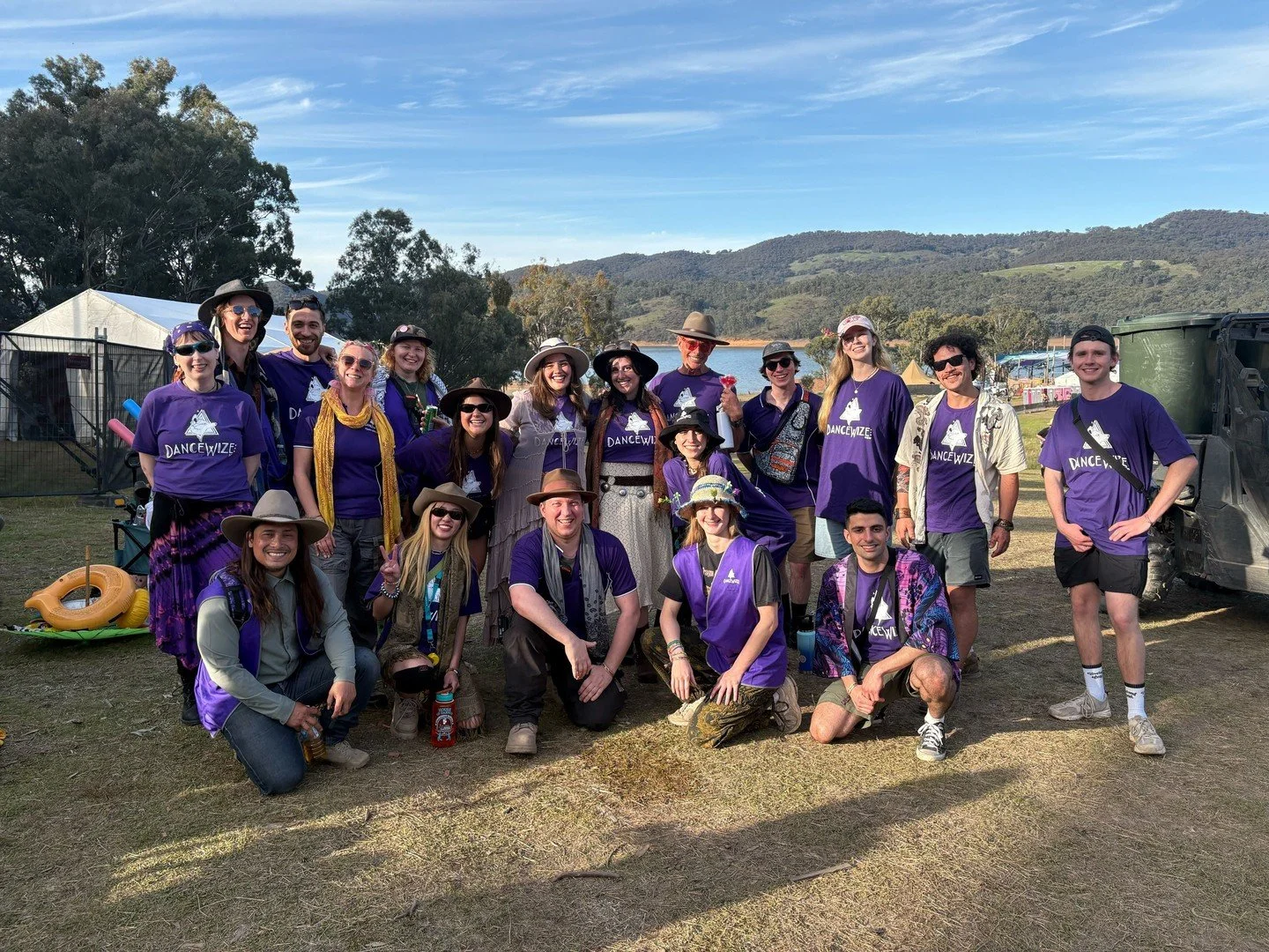 Look at these fine folks at Dragon Dreaming last month! 🐲⁠
⁠
Dragon is a staple in the DWNSW calendar but, as with any multi-day festival, it's a huge undertaking. We're so grateful to our awesome vollies who give their all at these events. We love 
