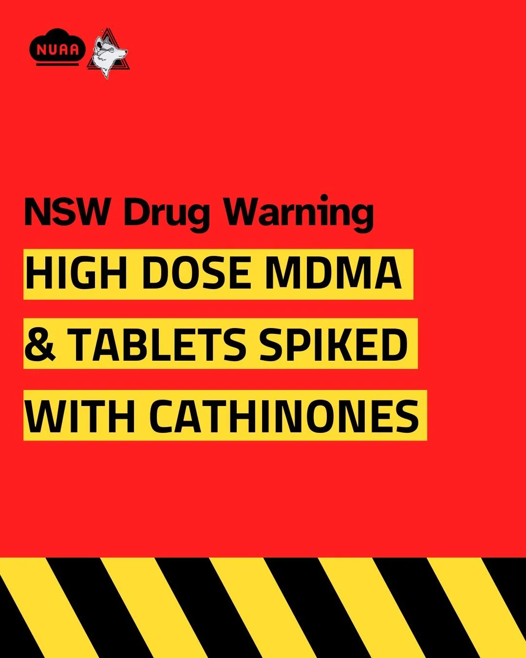 Drug Alert: High Dose MDMA &amp; Cathinones Found in NSW