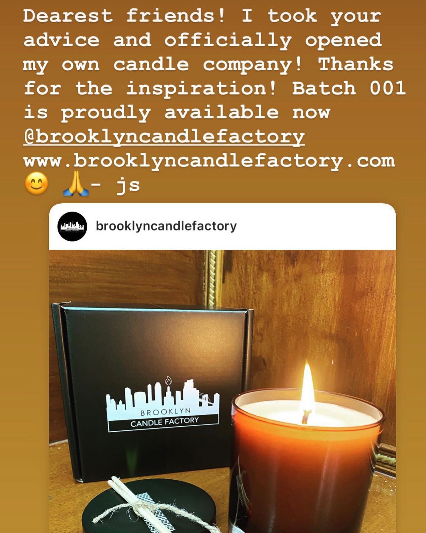 🤗🕯🙏@brooklyncandlefactory brooklyncandlefactory.com