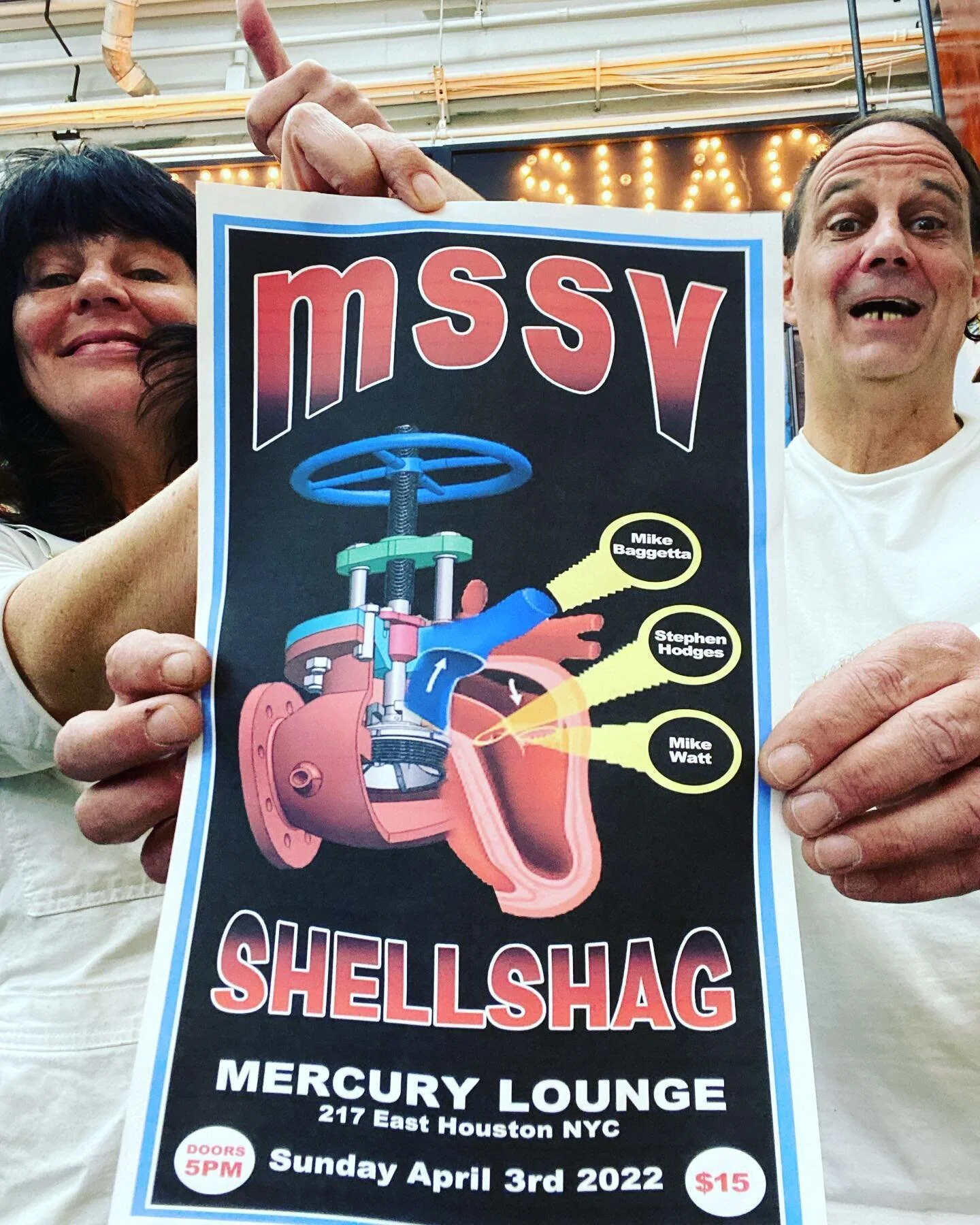 This! So soon. So grateful. 
Sunday April 3rd at 5pm. Hope you can join us.  #mssv  #mikebaggetta #stephenhodges  #mikewatt  #mercurylounge #nyc