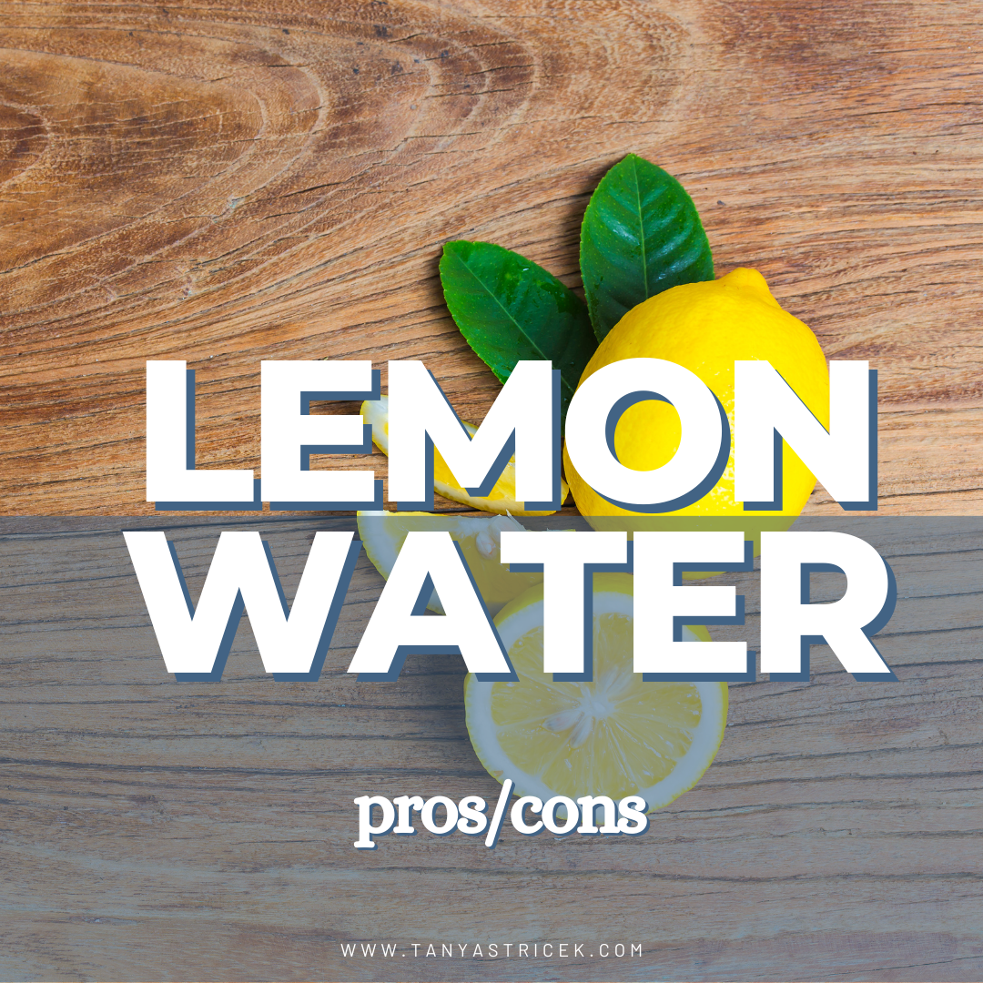 The Pros and CONS of Drinking Lemon Water! Should You?