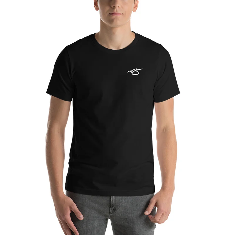 MEN'S PREMIUM TURQUOISE T-SHIRT black color