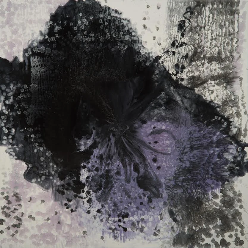 RADIOACTIVE SPACE 79” x 79” Oil on Canvas 2018