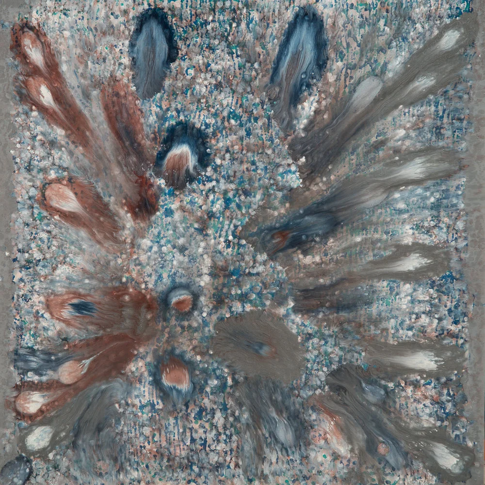 mb17 76” x 76” Oil on Canvas