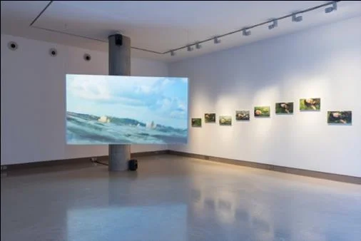Chikako Yamashiro, Seaweed Woman , 2018. Installation view at White Rainbow, London, UK, 2018 © Chikako Yamashiro, Image: Damian Griffiths