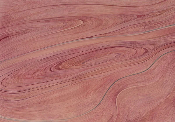 Chen Duxi, Chiyi , 2019, Mineral pigment on silk, 66 x 46 cm. Courtesy of the artiste and the Gallery 55.