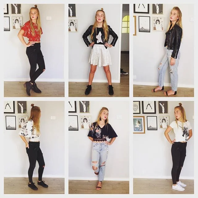 Had a mini style and photo session with this gorgeous teen. Finding more options in currently her wardrobe to push her out of her comfort zone and give her way more confidence @tayla_0701