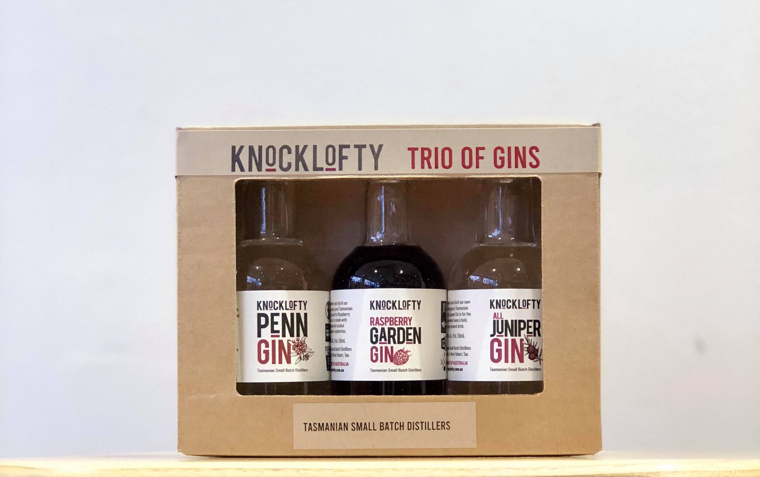 Knocklofty Trio of Gins 3 x 50ml