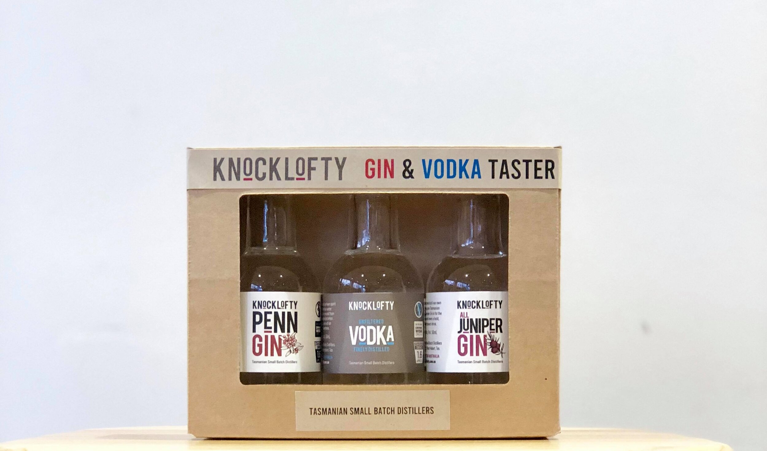 Knocklofty Gin &amp; Vodka Tasting Pack 3 x 50ml
