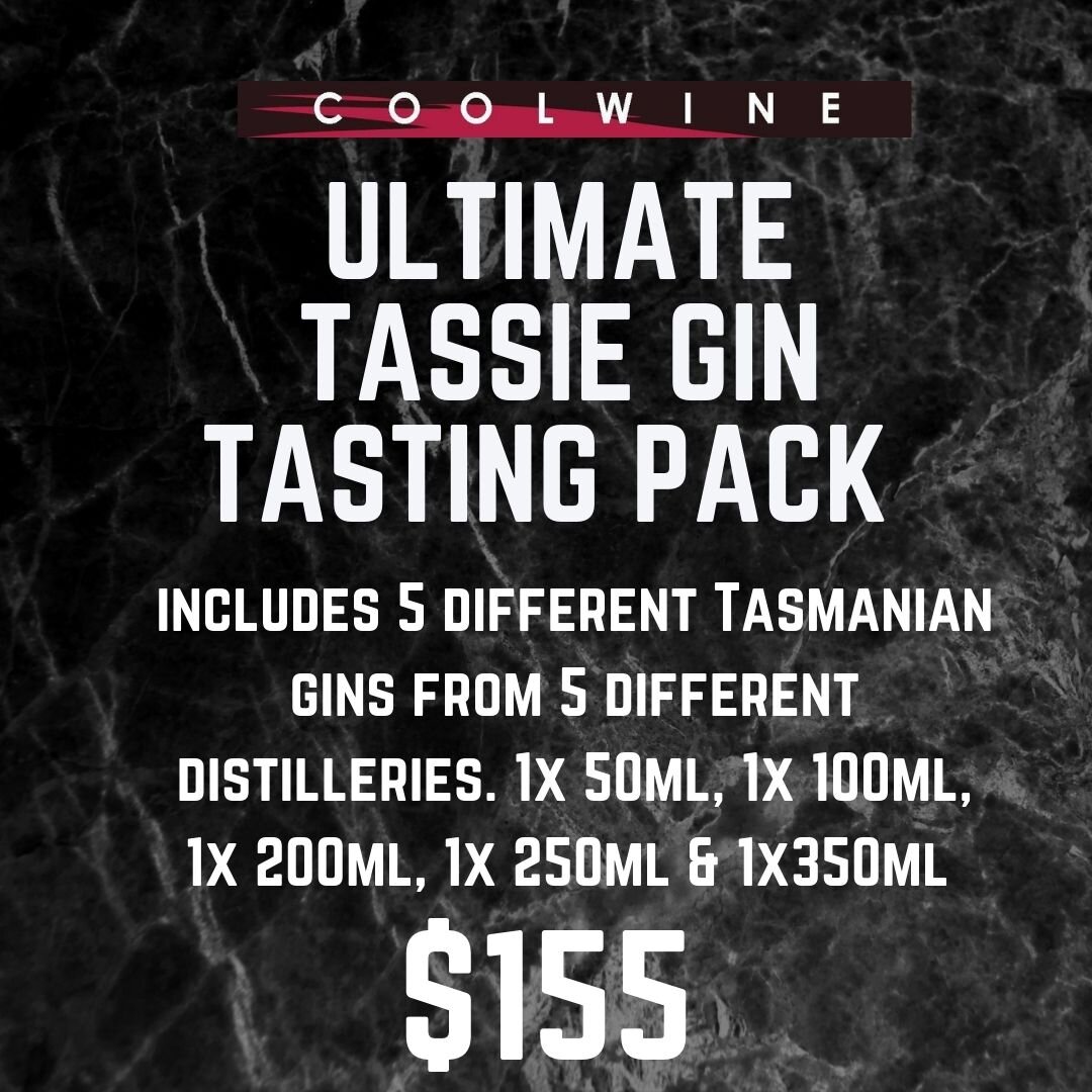 Ultimate Tasmanian Gin Pack - 5 Different Gins