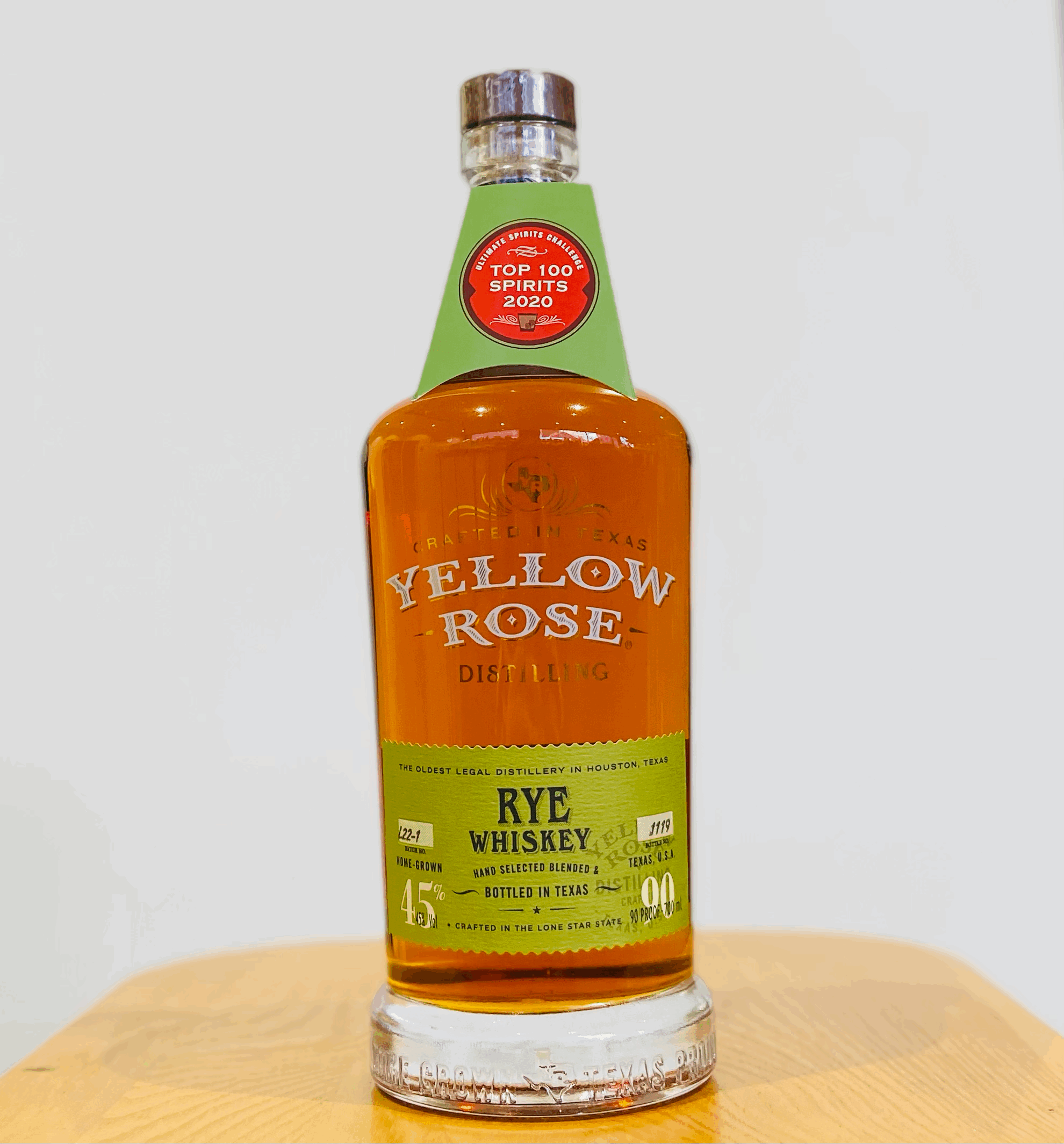 Yellow Rose Rye Whiskey 700ml