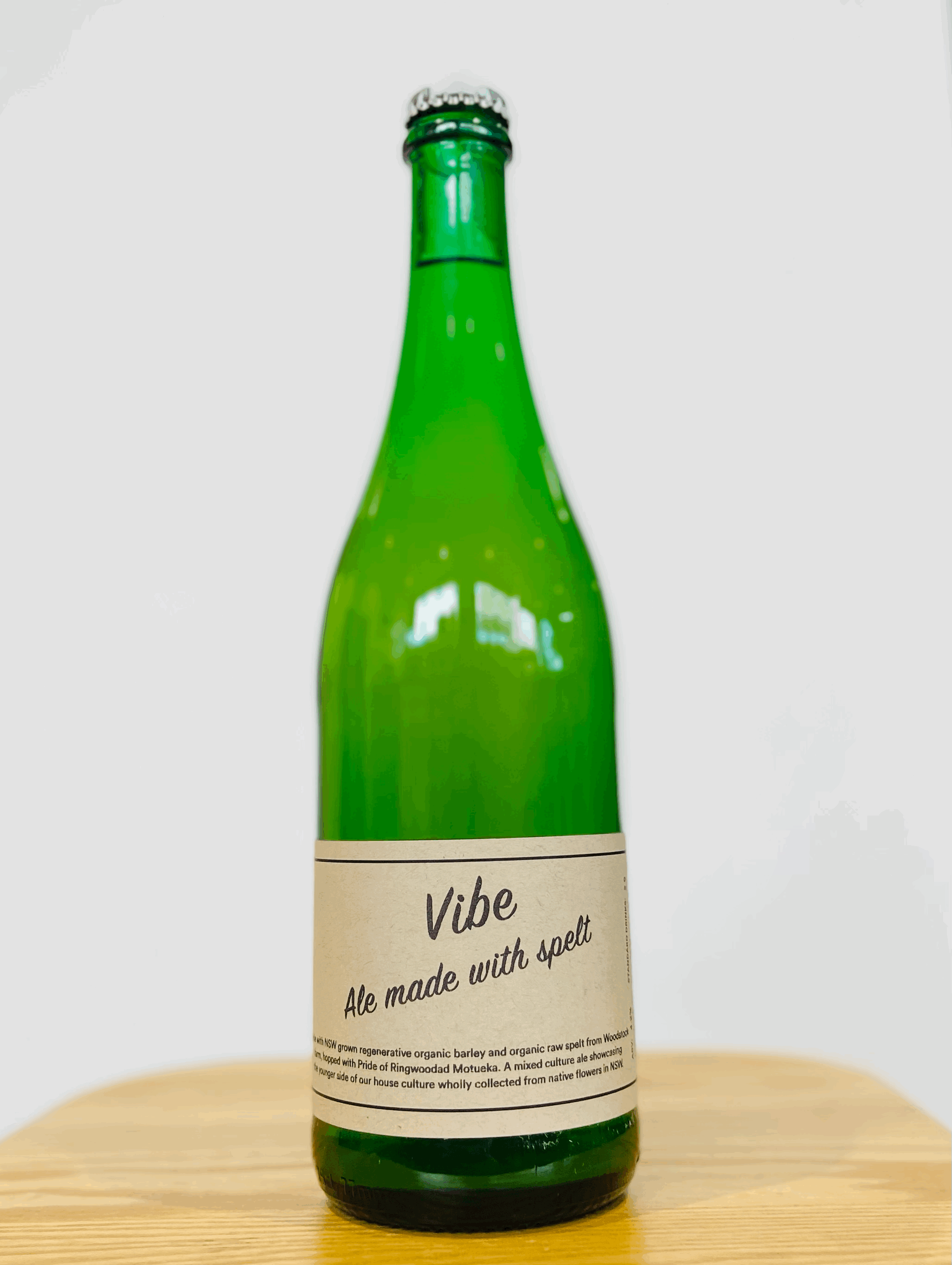 Wildflower 'Vibe' Ale Made with Spelt 750ml 5%