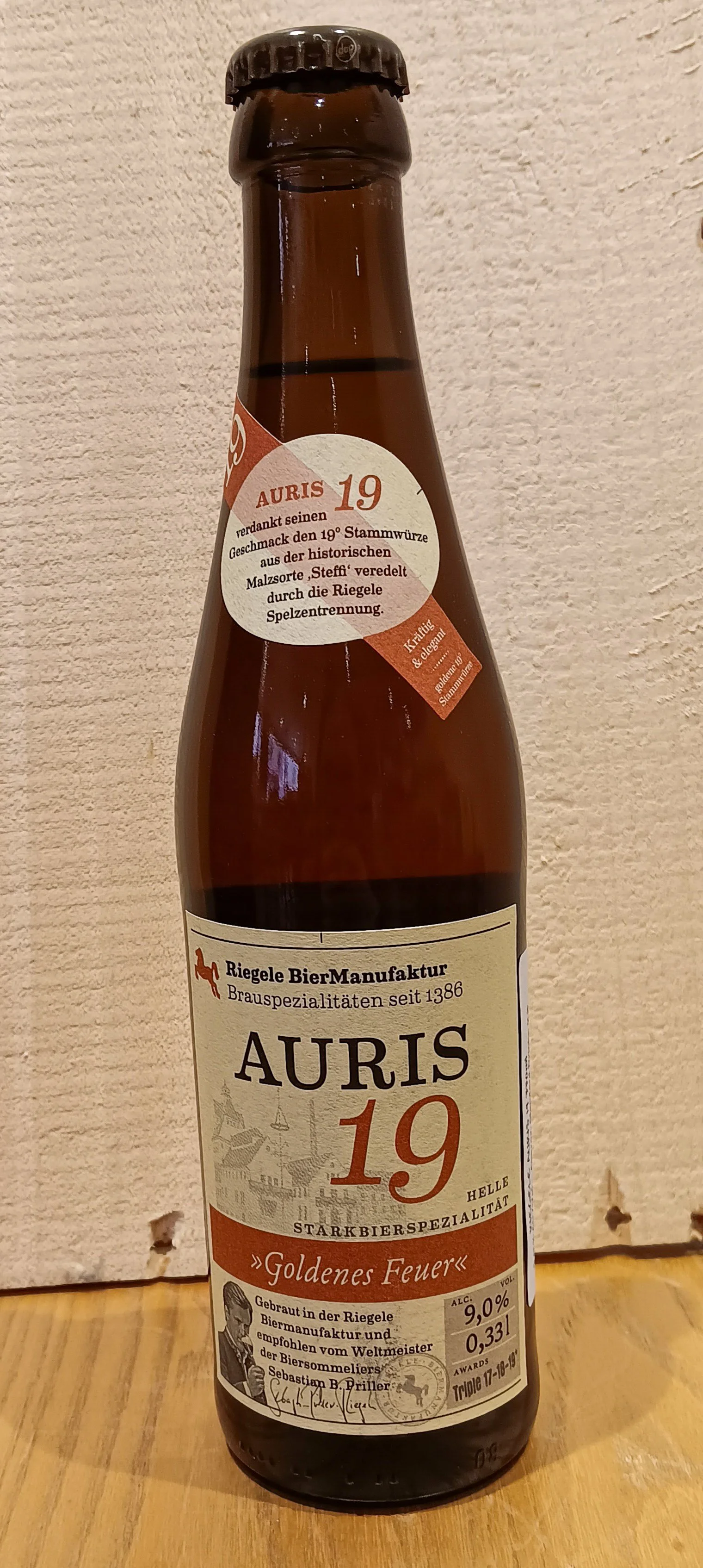 Riegele Auris 19 Doppelbock 330ml