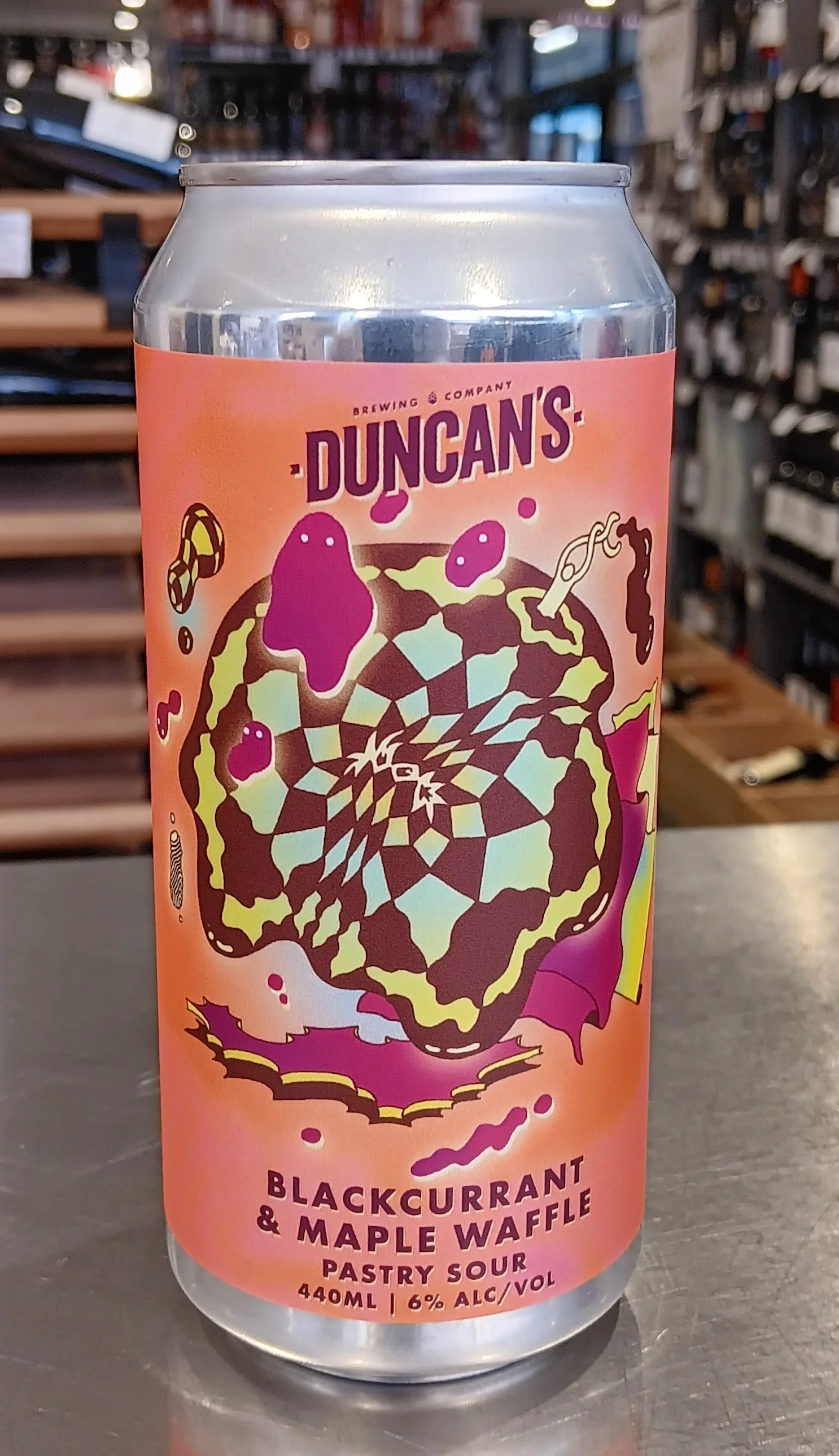 Duncan's Blackcurrant & Maple Waffle Pastry Sour 440ml
