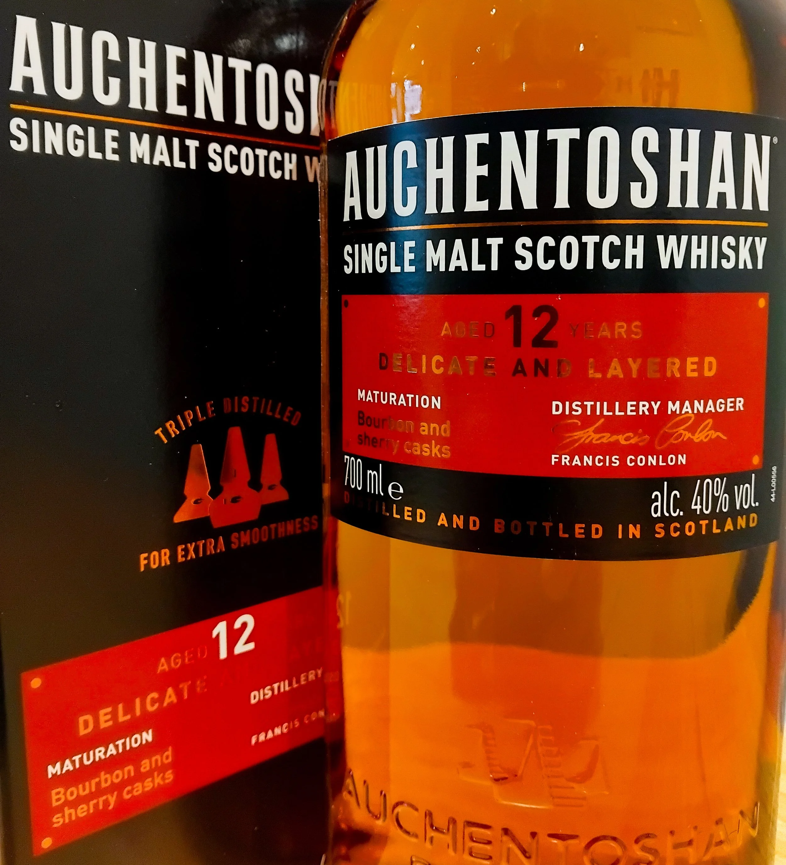 Auchentoshan 12 Year Old Single Malt Scotch Whisky 700ml