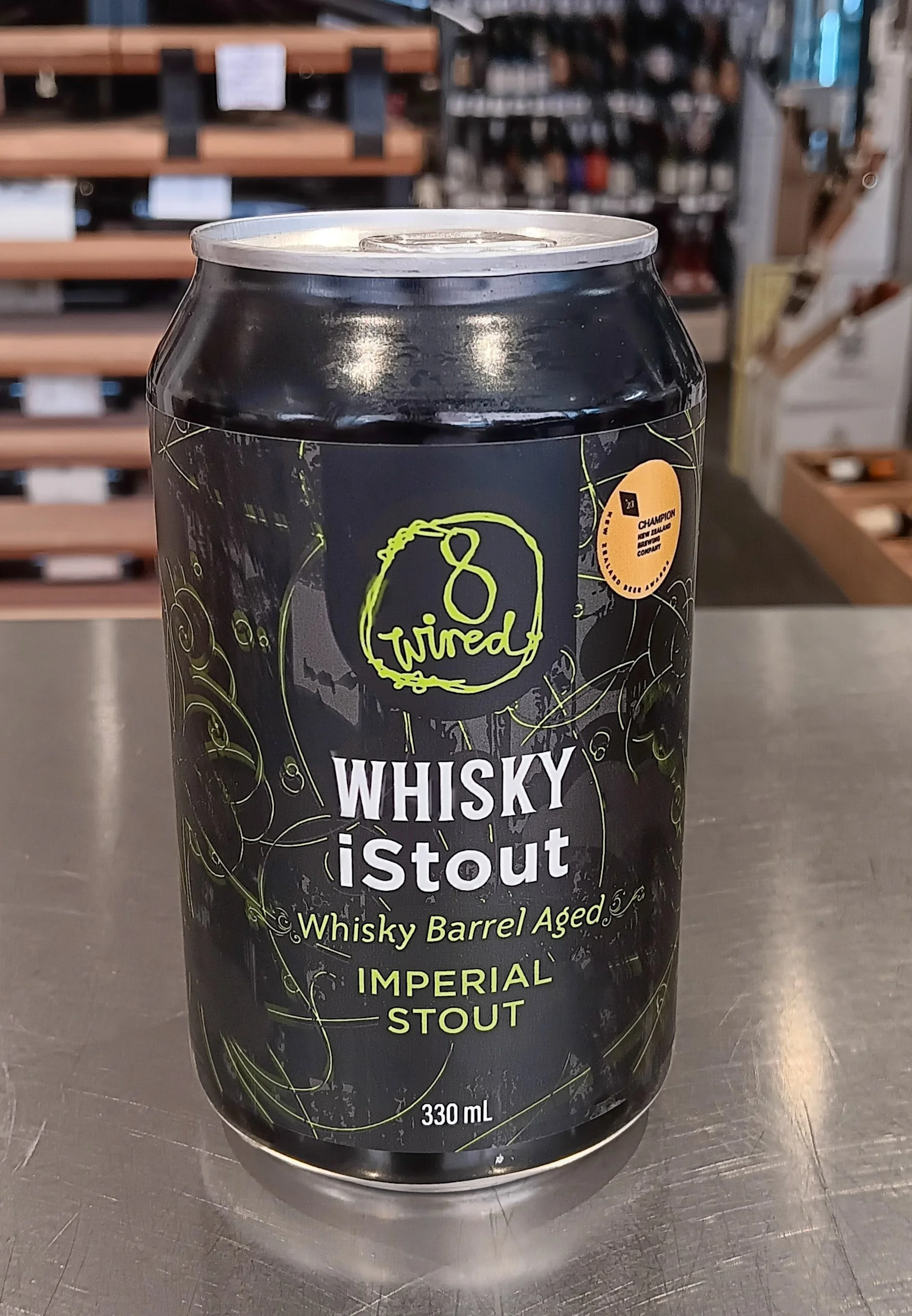 8 Wired Whisky iStout 330ml