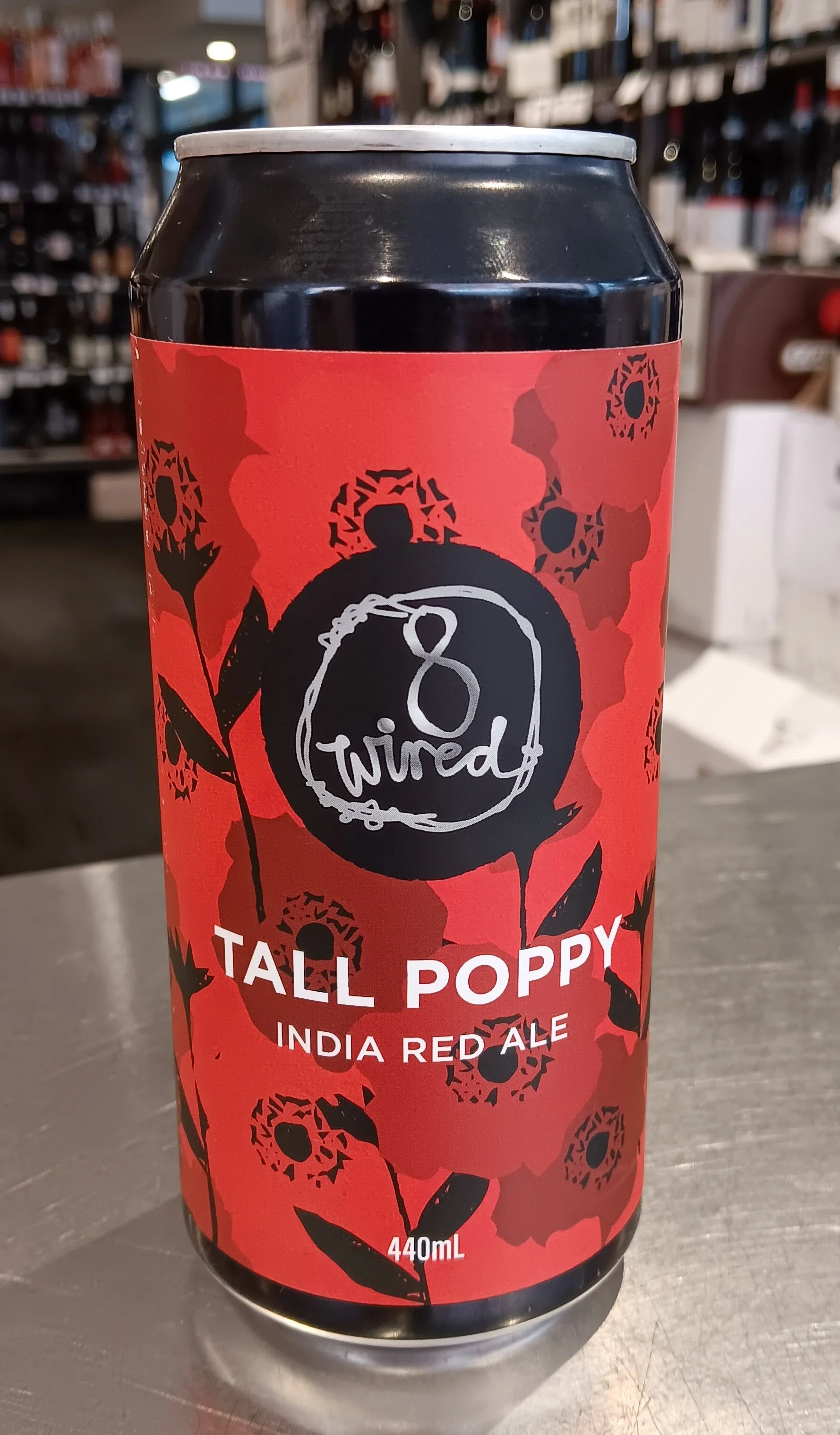 8 Wired Tall Poppy IPA 440ml