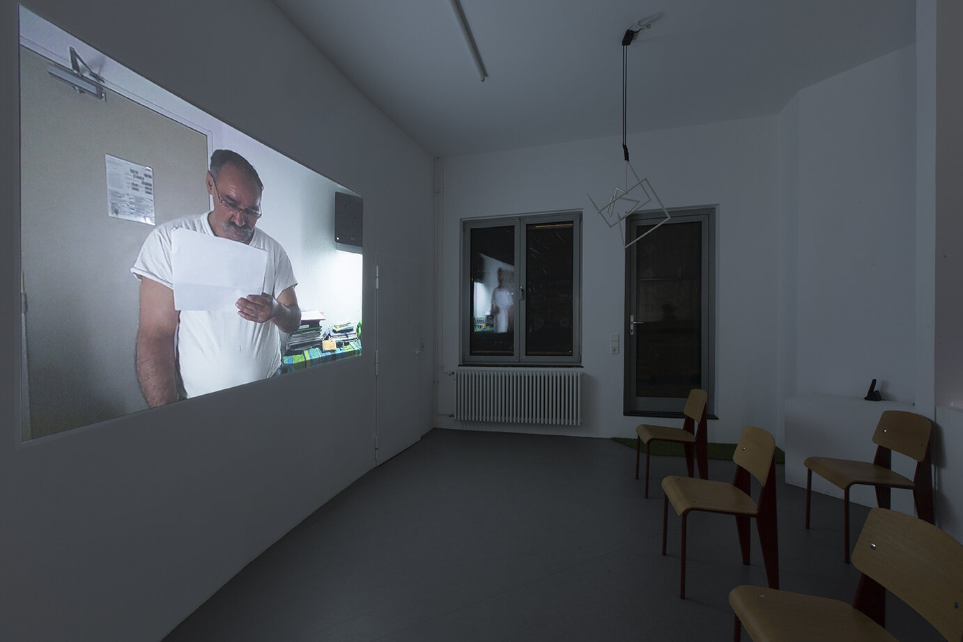  Mohamed Bourouissa: “Nasser”, 2020, Exhibition views, Galerie Parisa Kind, Frankfurt am Main 
