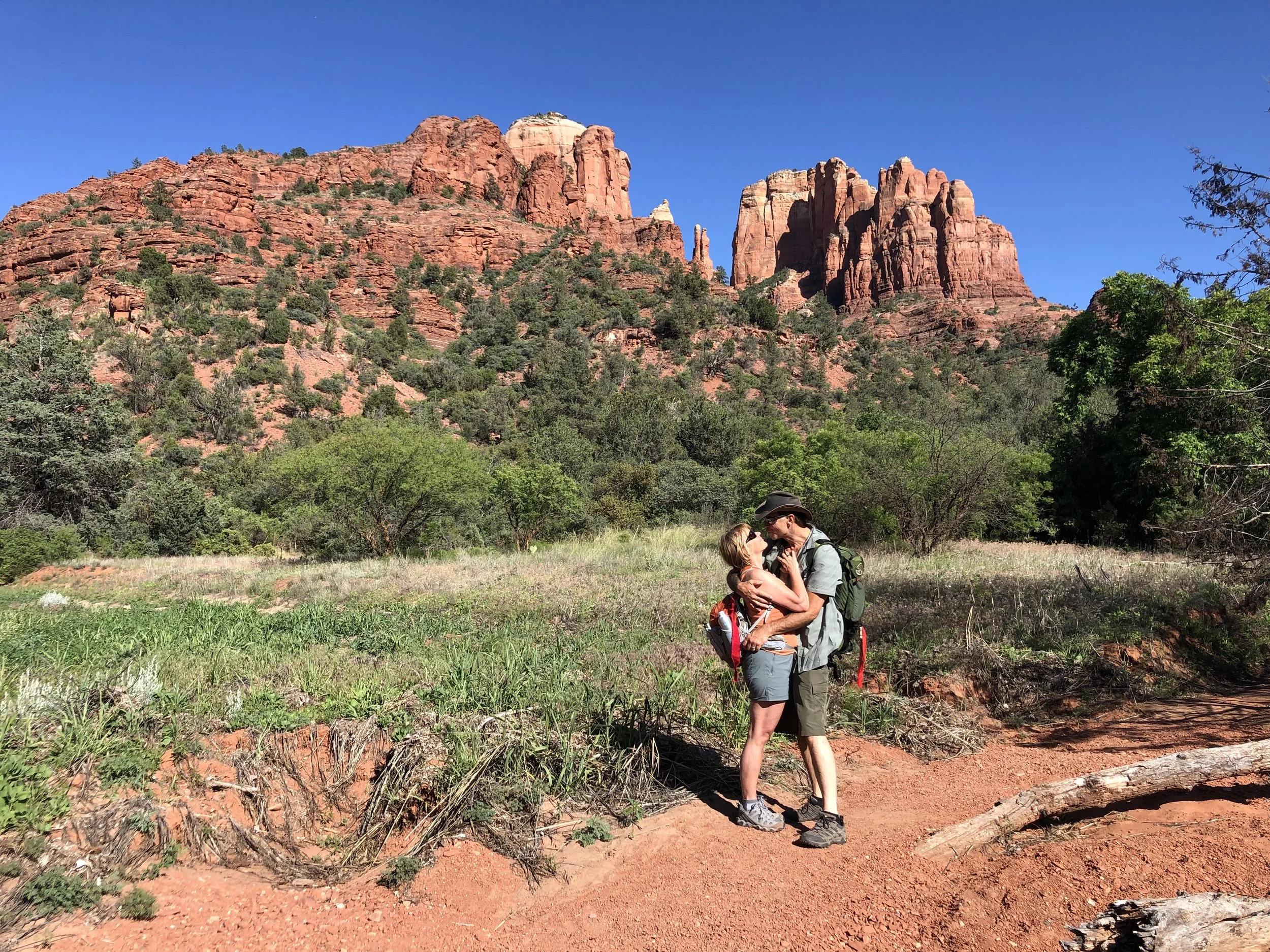 Love and cathedral rock in the backgroundâđ§Ą