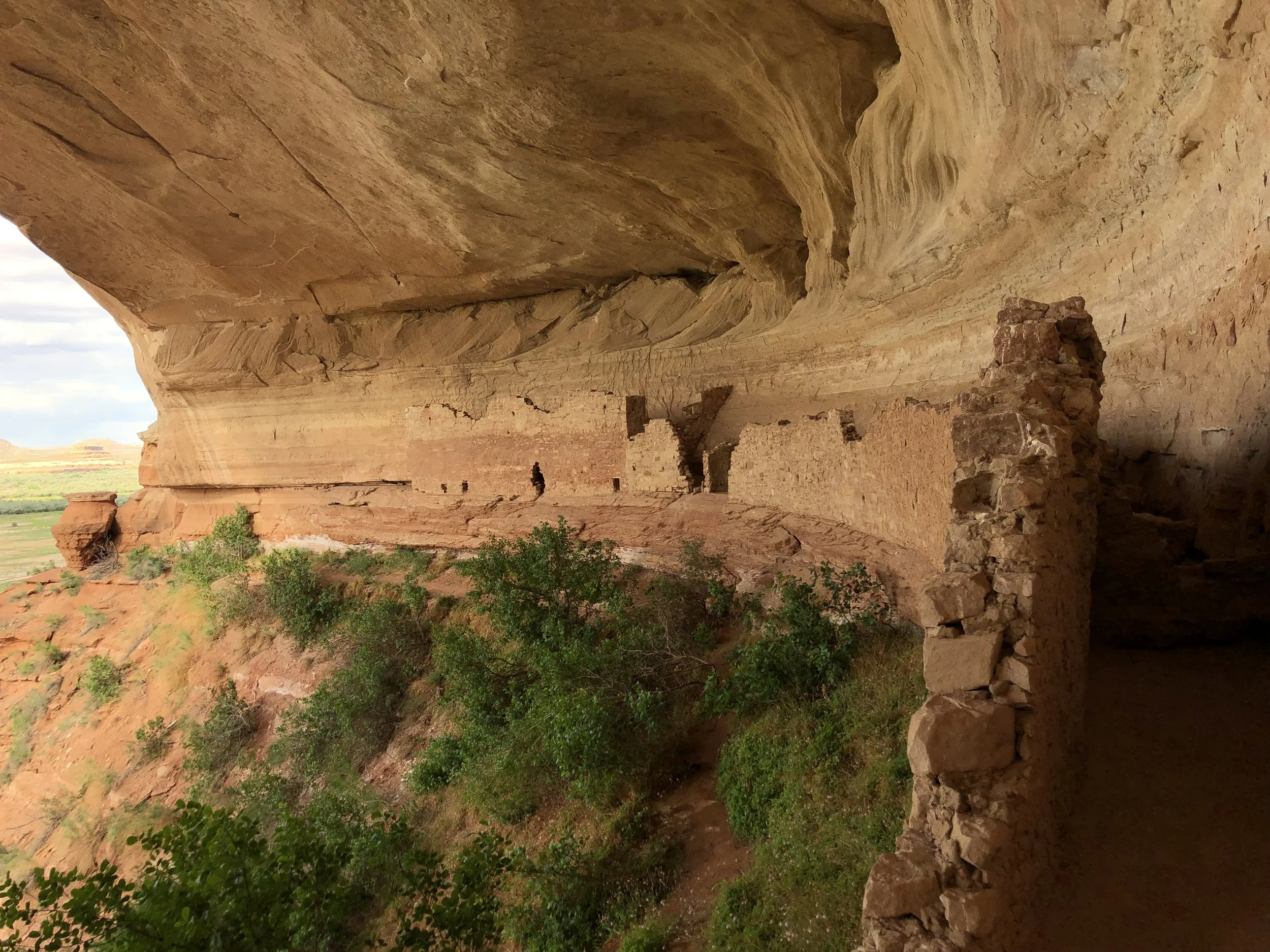 Seventeen Room Anasazi Ruin, Bluff, UTah. We spent two hours there, by ourselves. It was a profound experience.