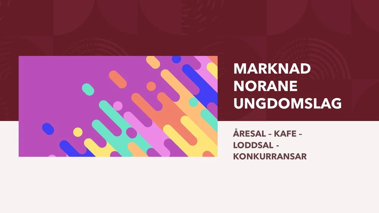 MARKNAD  - NORANE UNGDOMSLAG