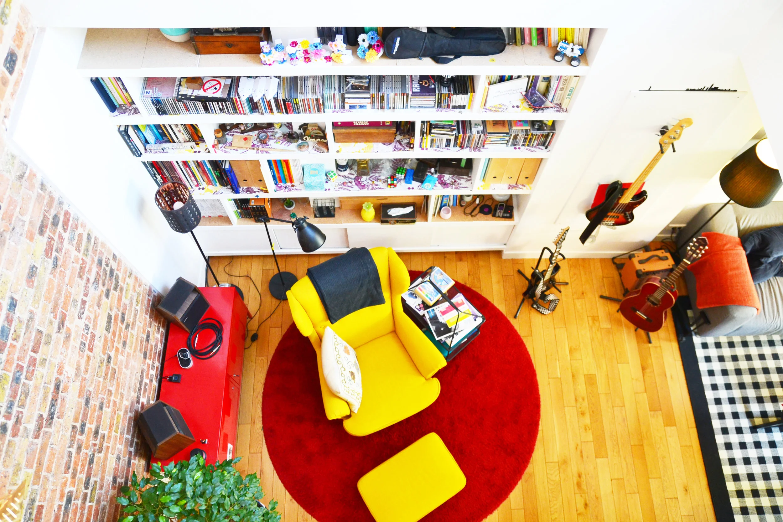   Coin lecture depuis mezzanine  