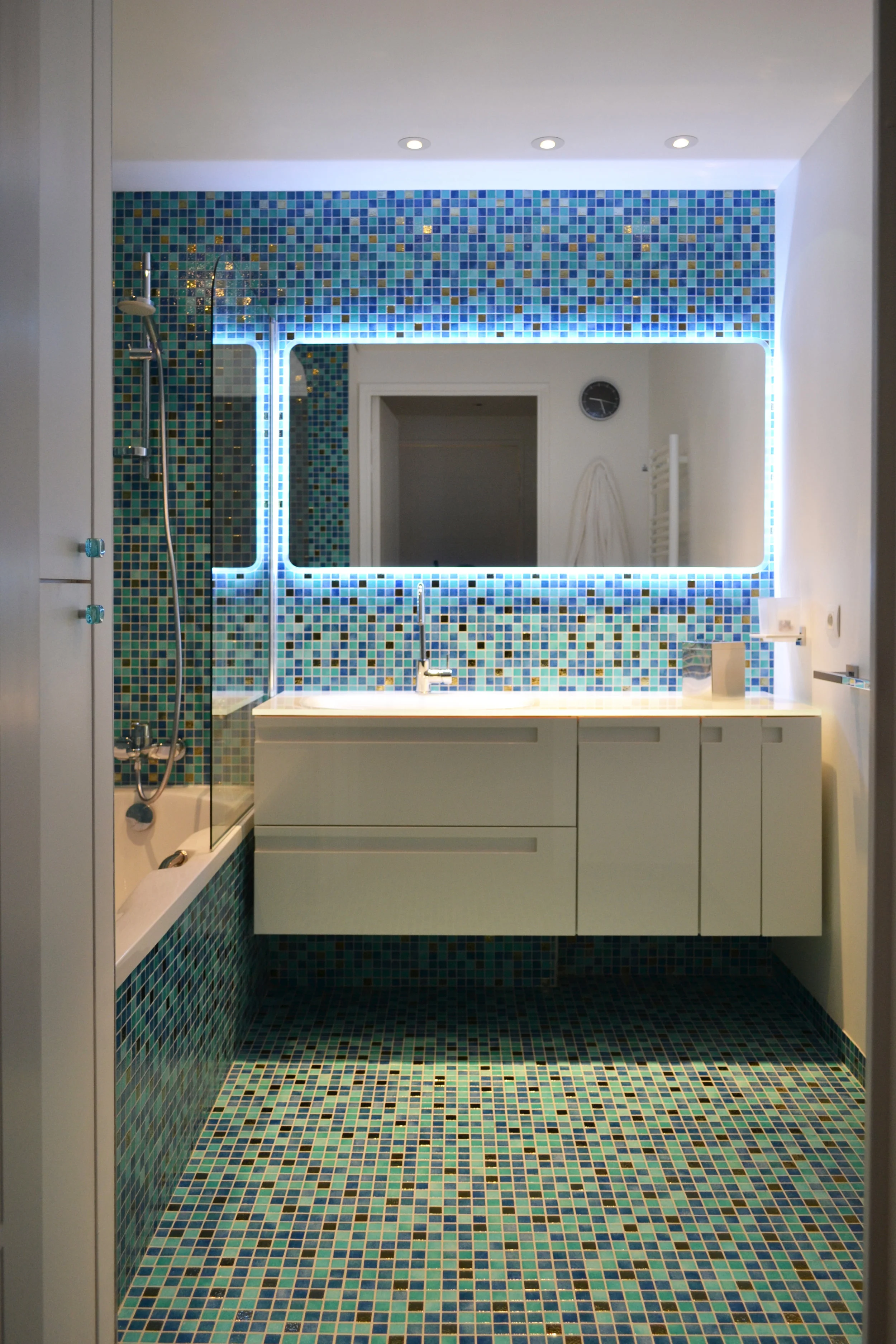   Vue de la salle de bain  