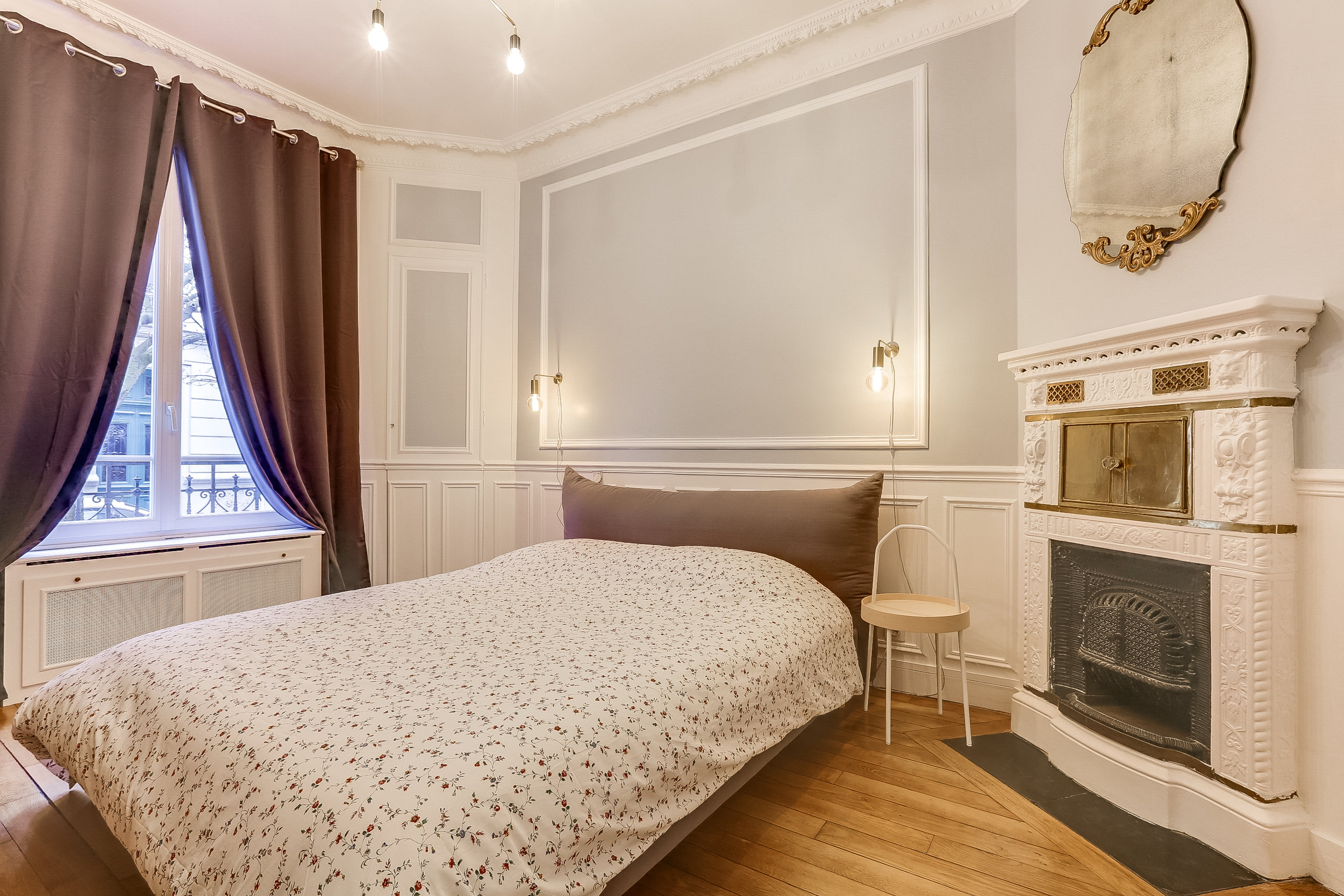   Vue de la chambre  