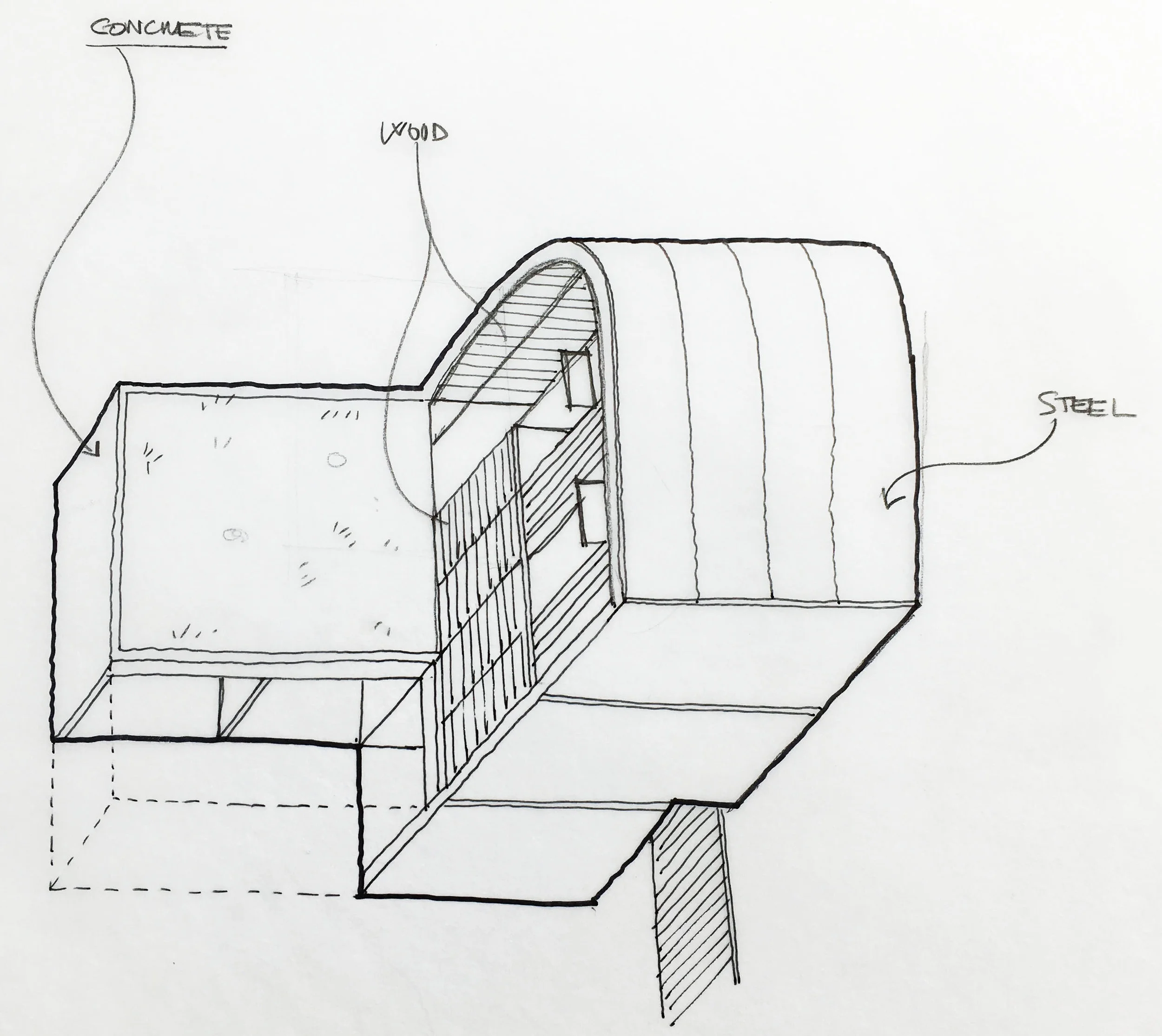   Étude pour une maison  