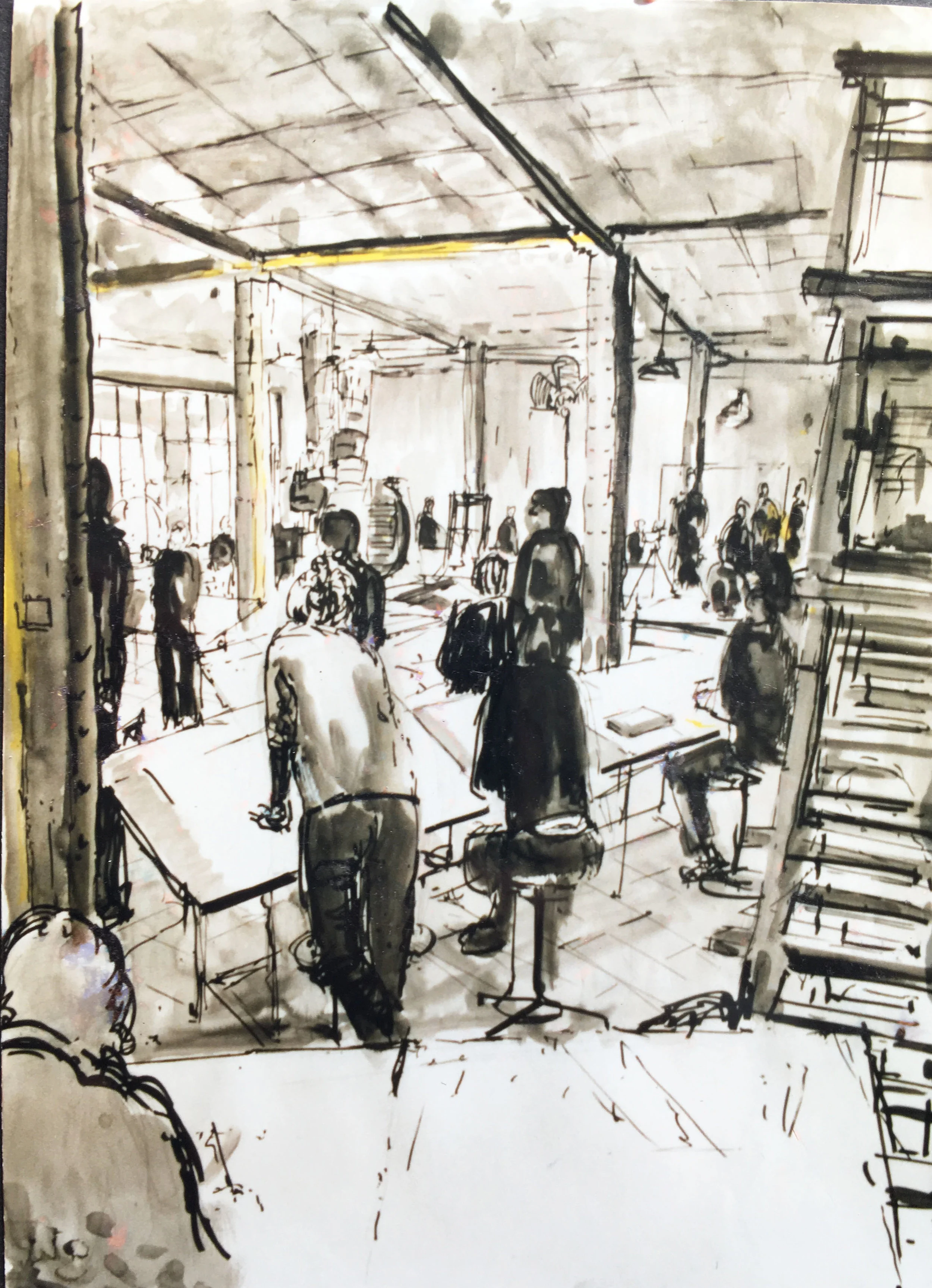 Dessins et peintures libres