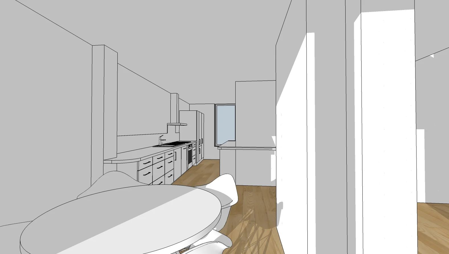   Coin salle à manger &amp; cuisine  