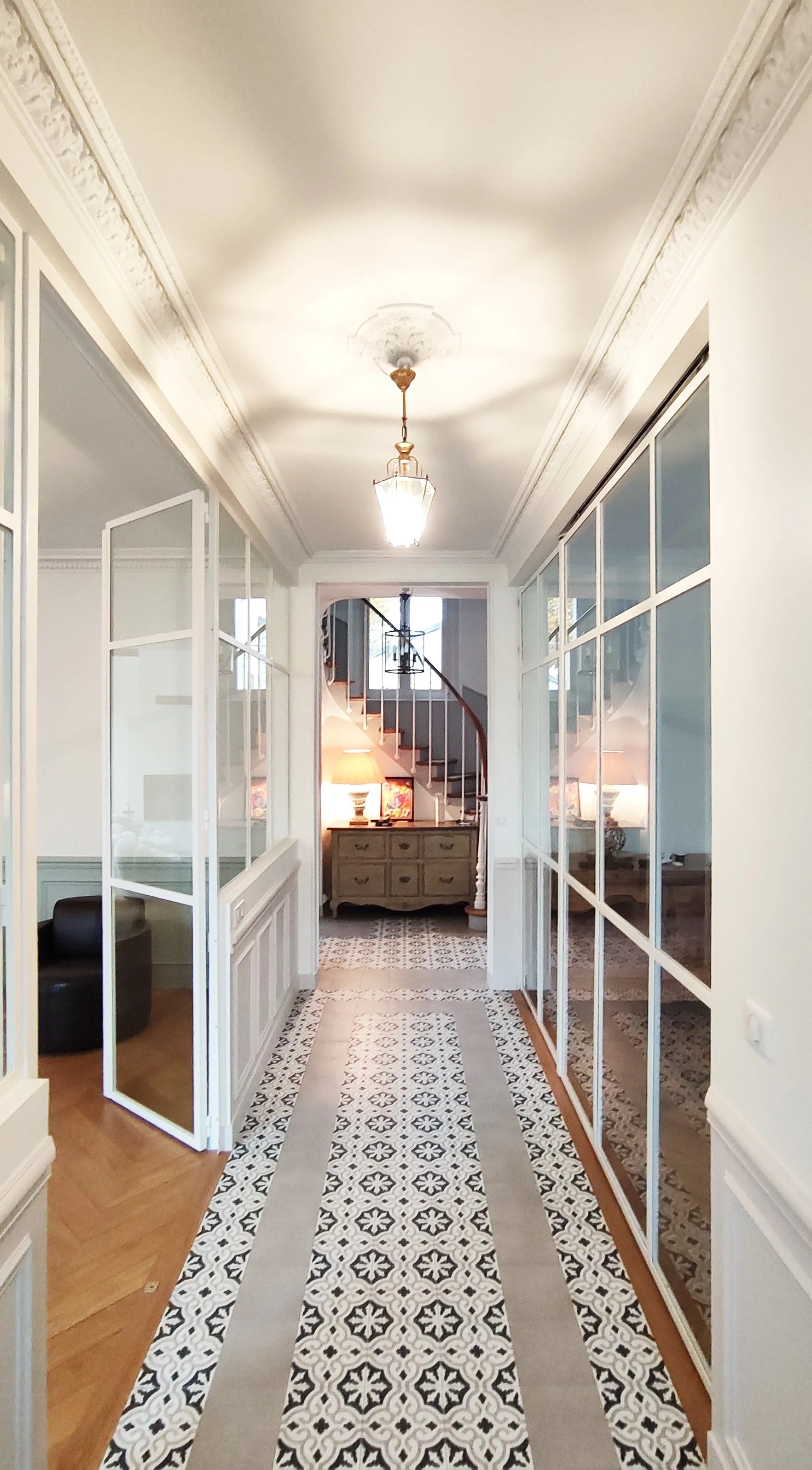   Vue de l’entrée après travaux  