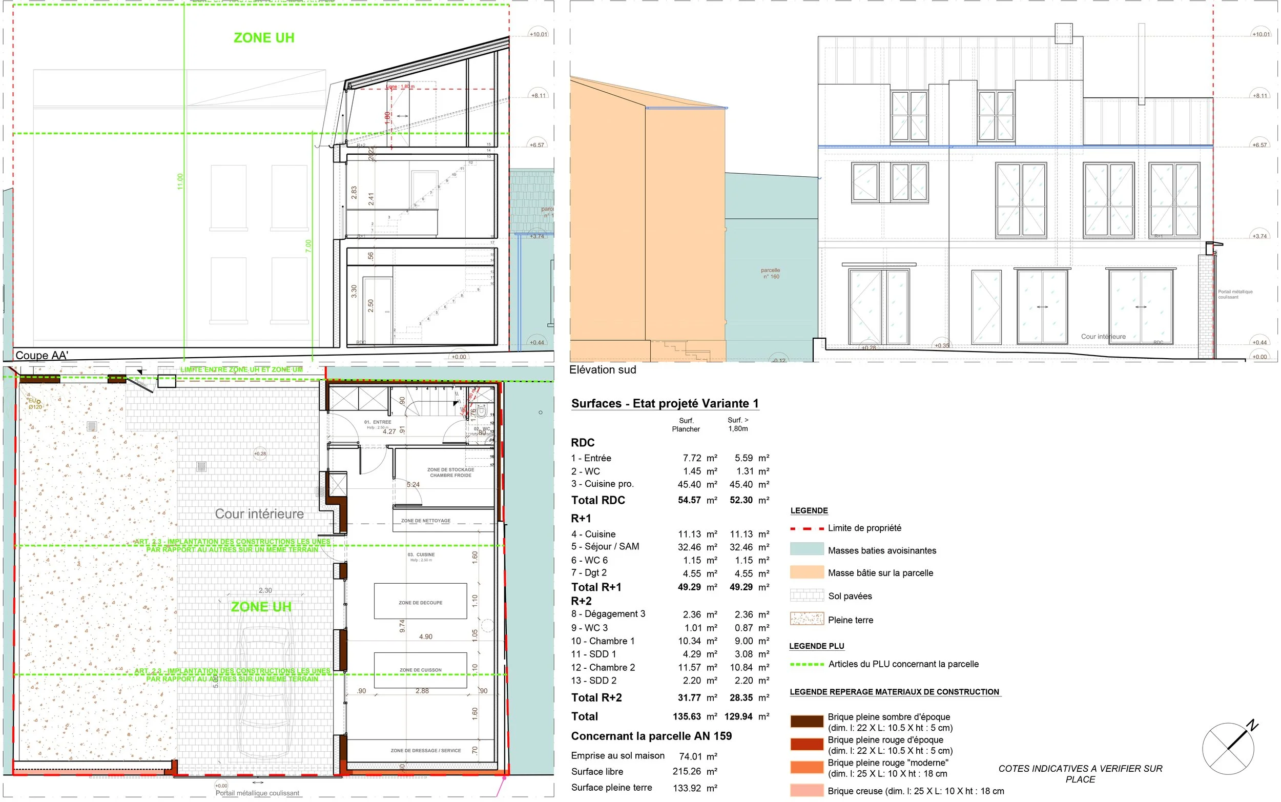 Construction d'une maison avec laboratoire culinaire