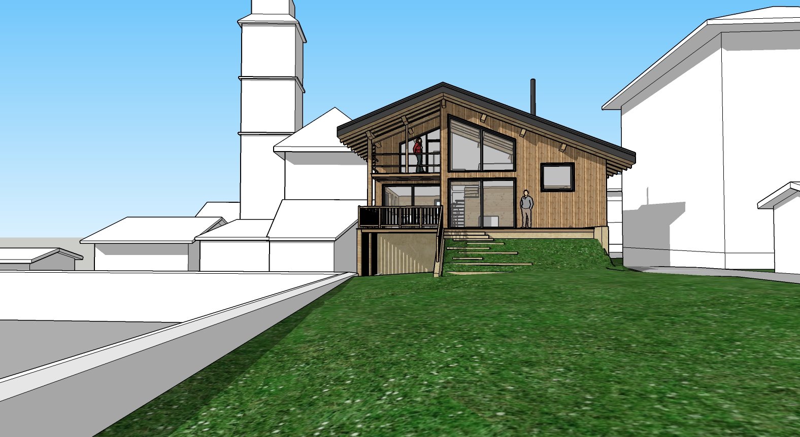 Transformation d'une remise en habitation