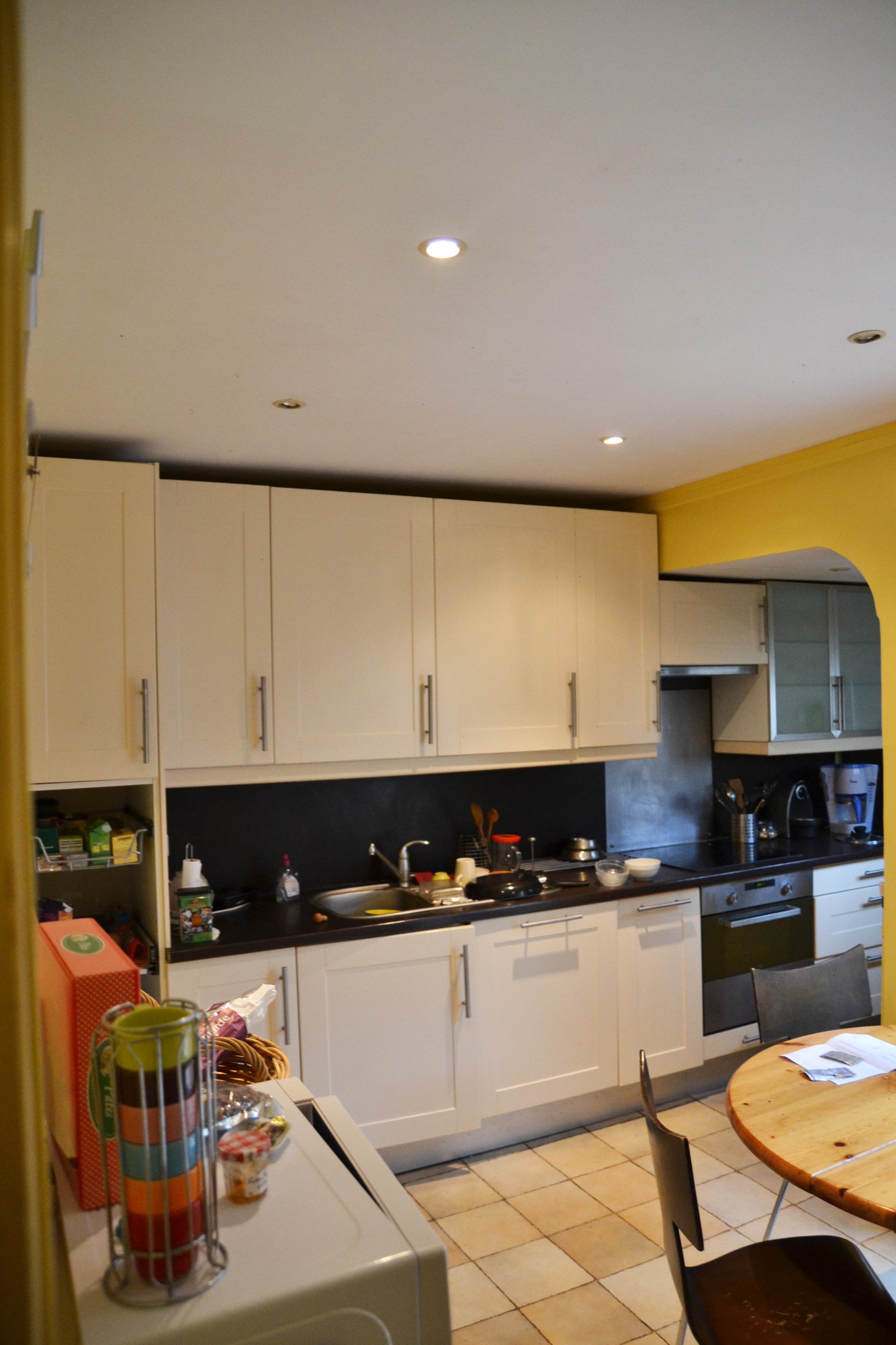   Vue avant travaux de la cuisine  