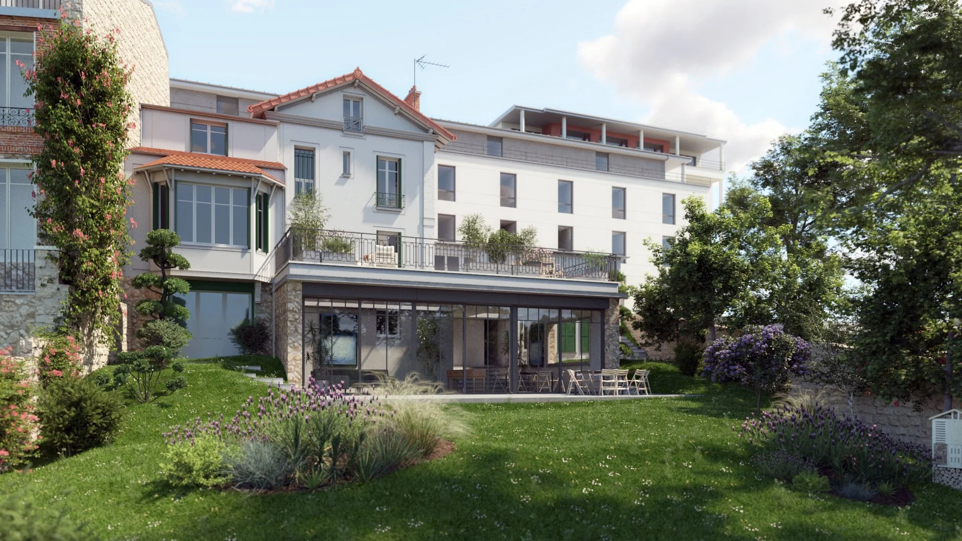 Extension d'une maison