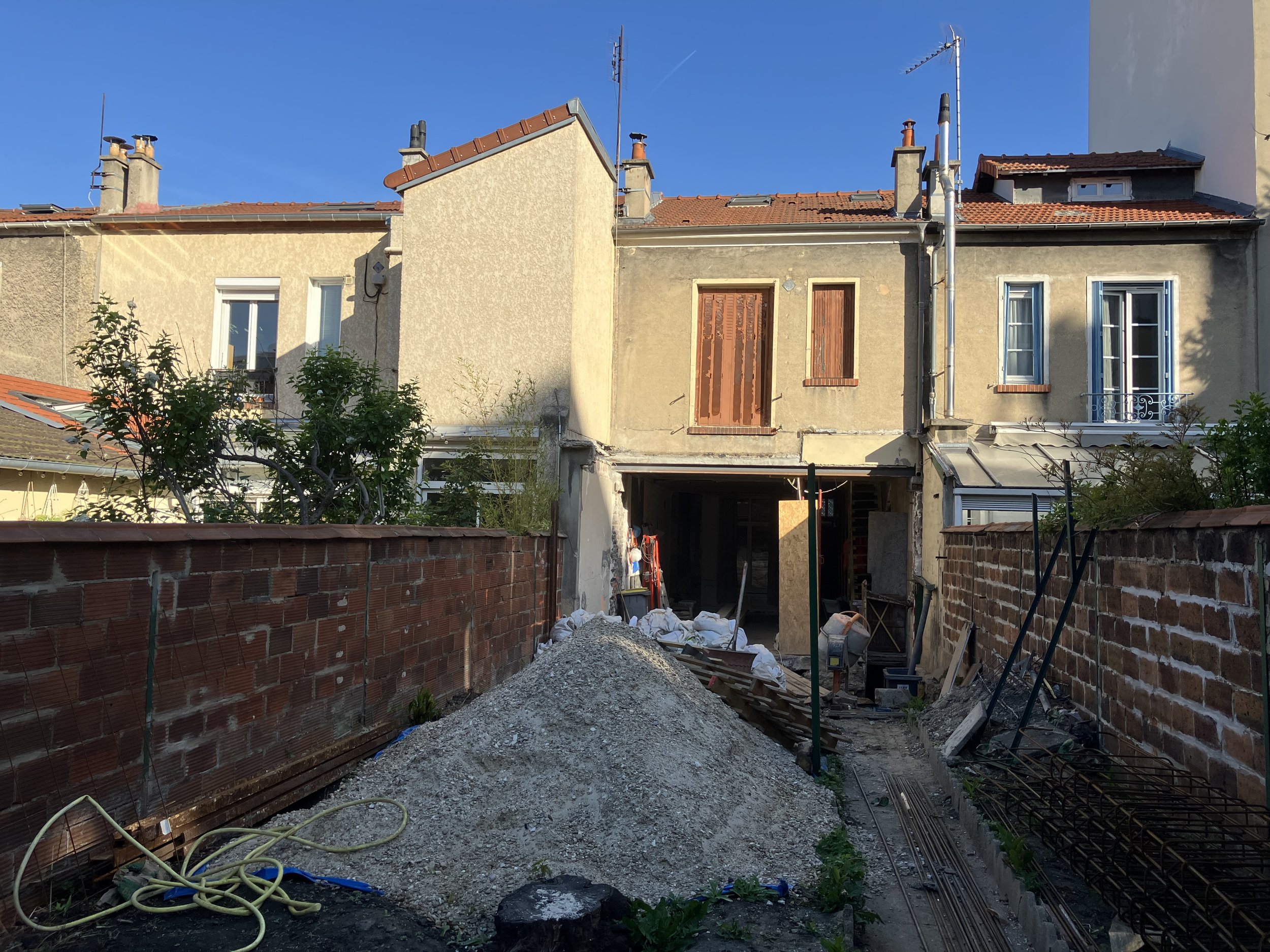   Chantier en cours  