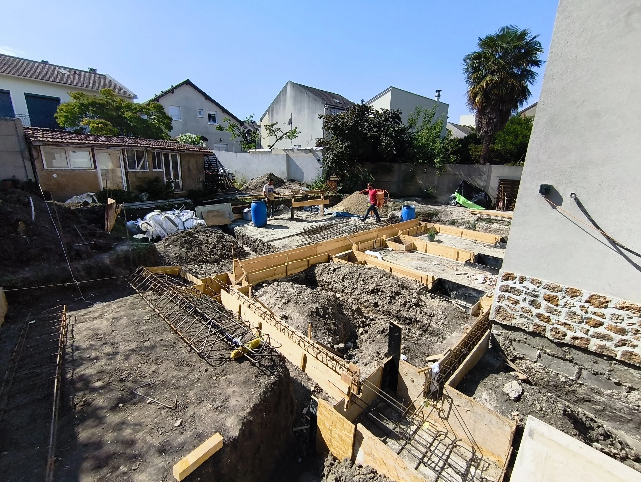   Chantier en cours  