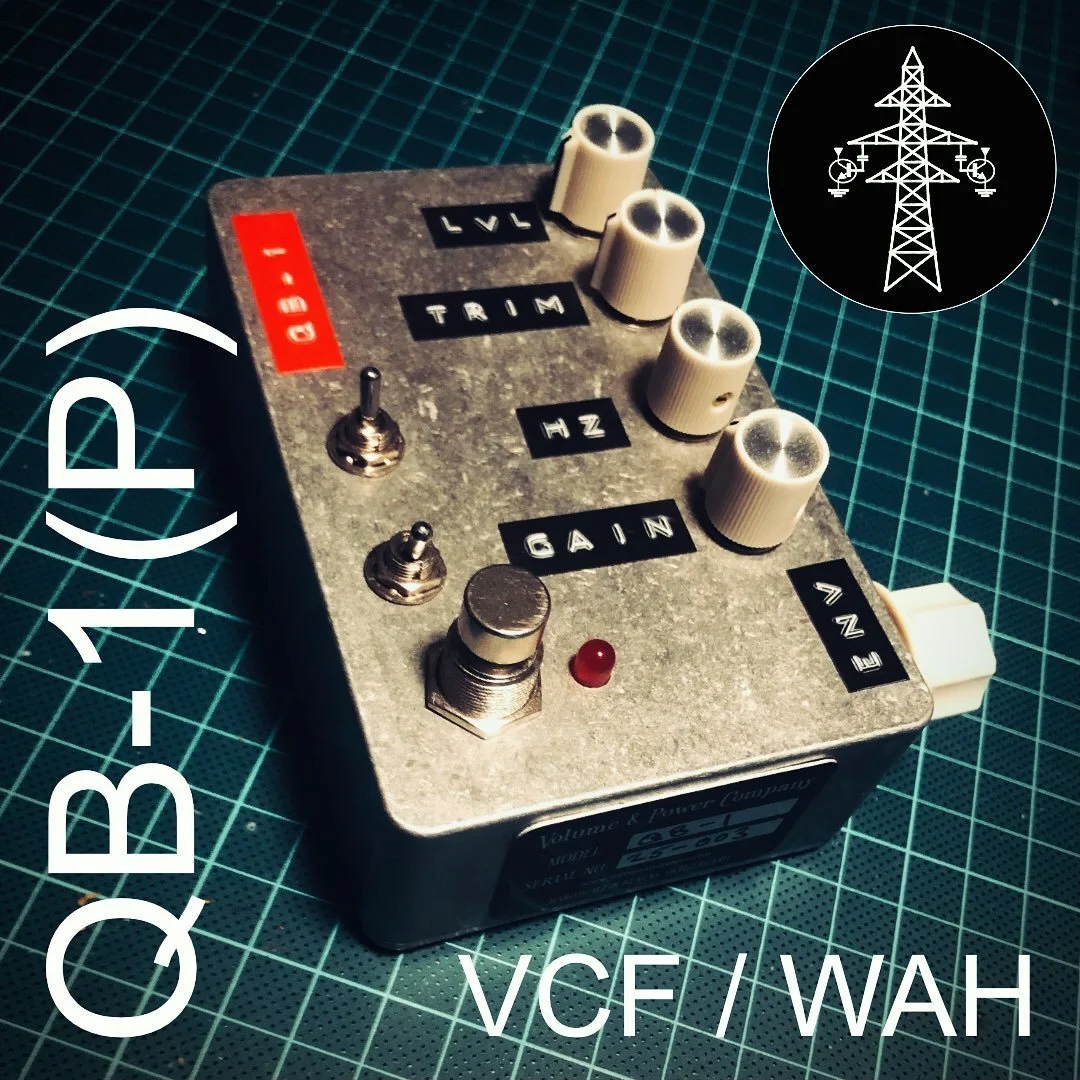Prototype of our upcoming expression pedal / envelope controlled VCF. Before I decided it needed a bigger enclosure.
#vcf #wah #boutiquepedal #guitar #guitareffect #effectpedal #volumeandpowercompany #funk