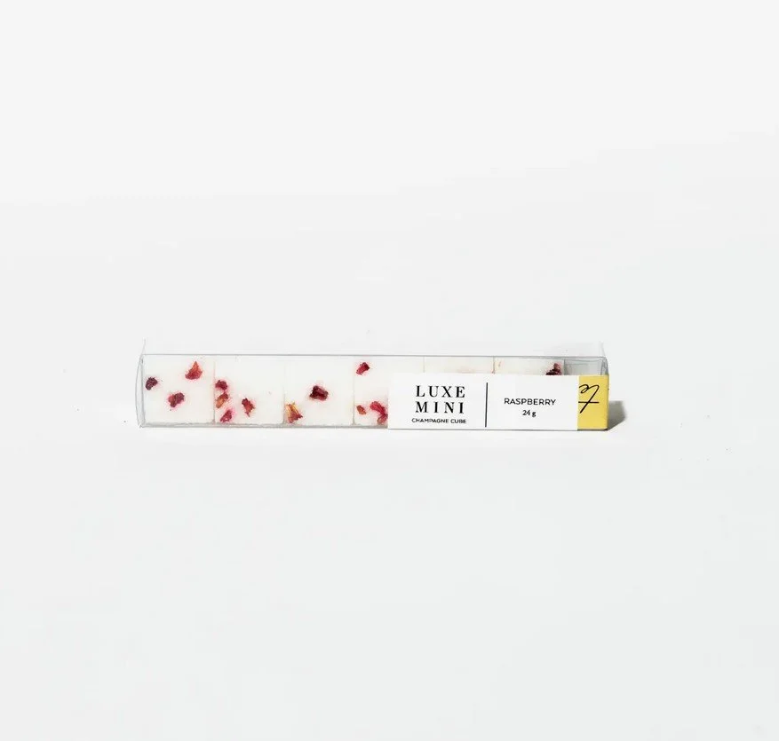 Instant Champagne Cubes (Raspberry) by TEASPRESSA