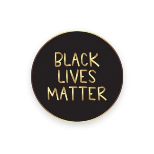 Black Lives Matter Pin by Little Lovelies Studio