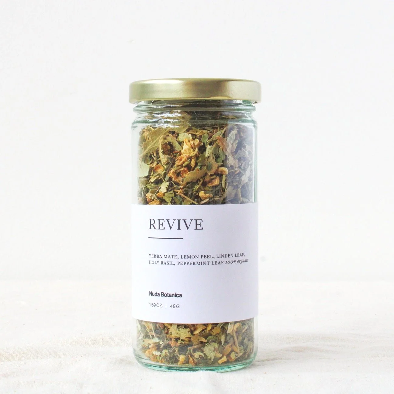 Herbal Loose Leaf Tea (Revive) by Nuda Botanica