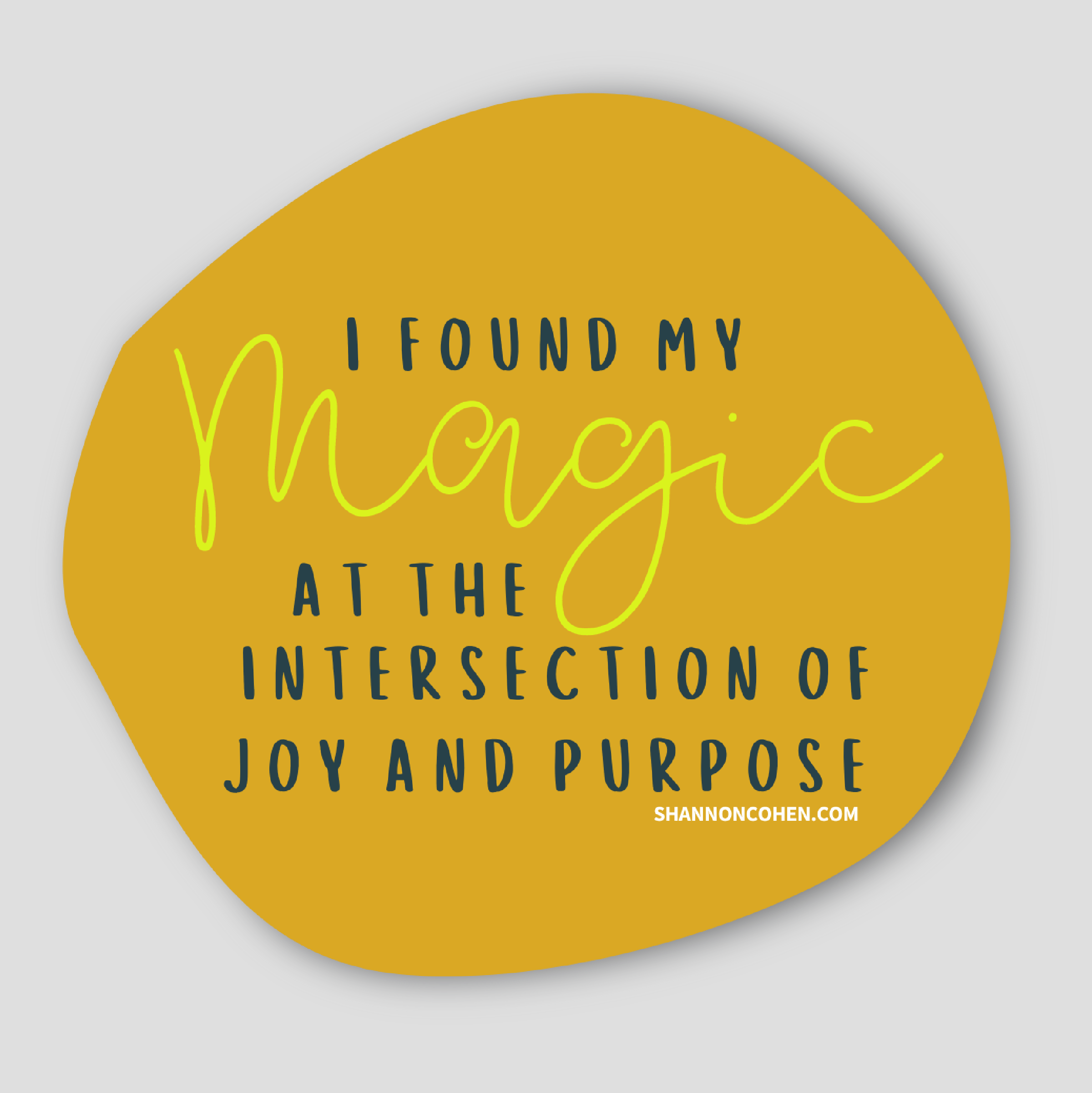 Magic Sticker by Tough Skin Soft Heart