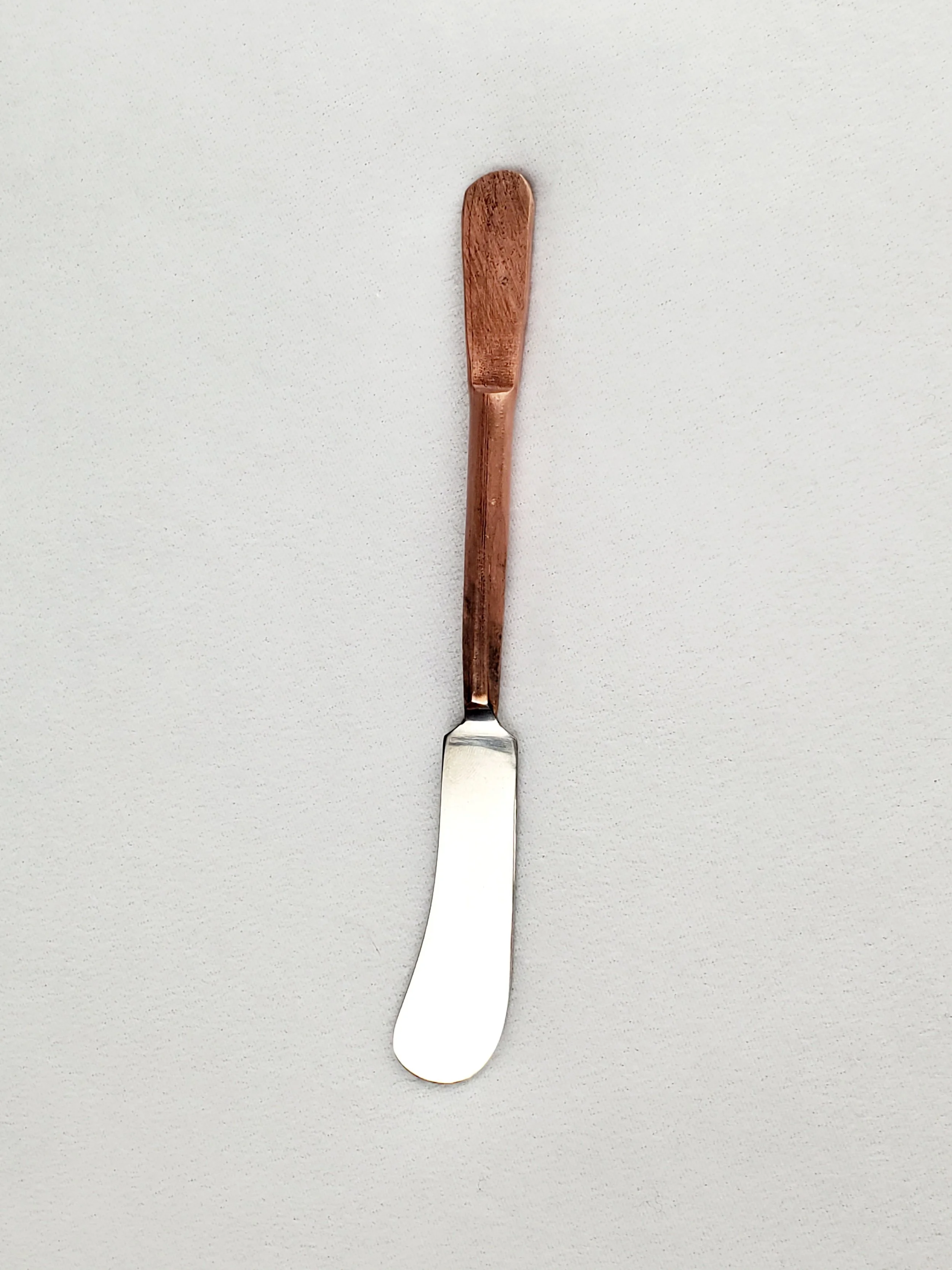 Brass Handled Cheese Knife by INOX