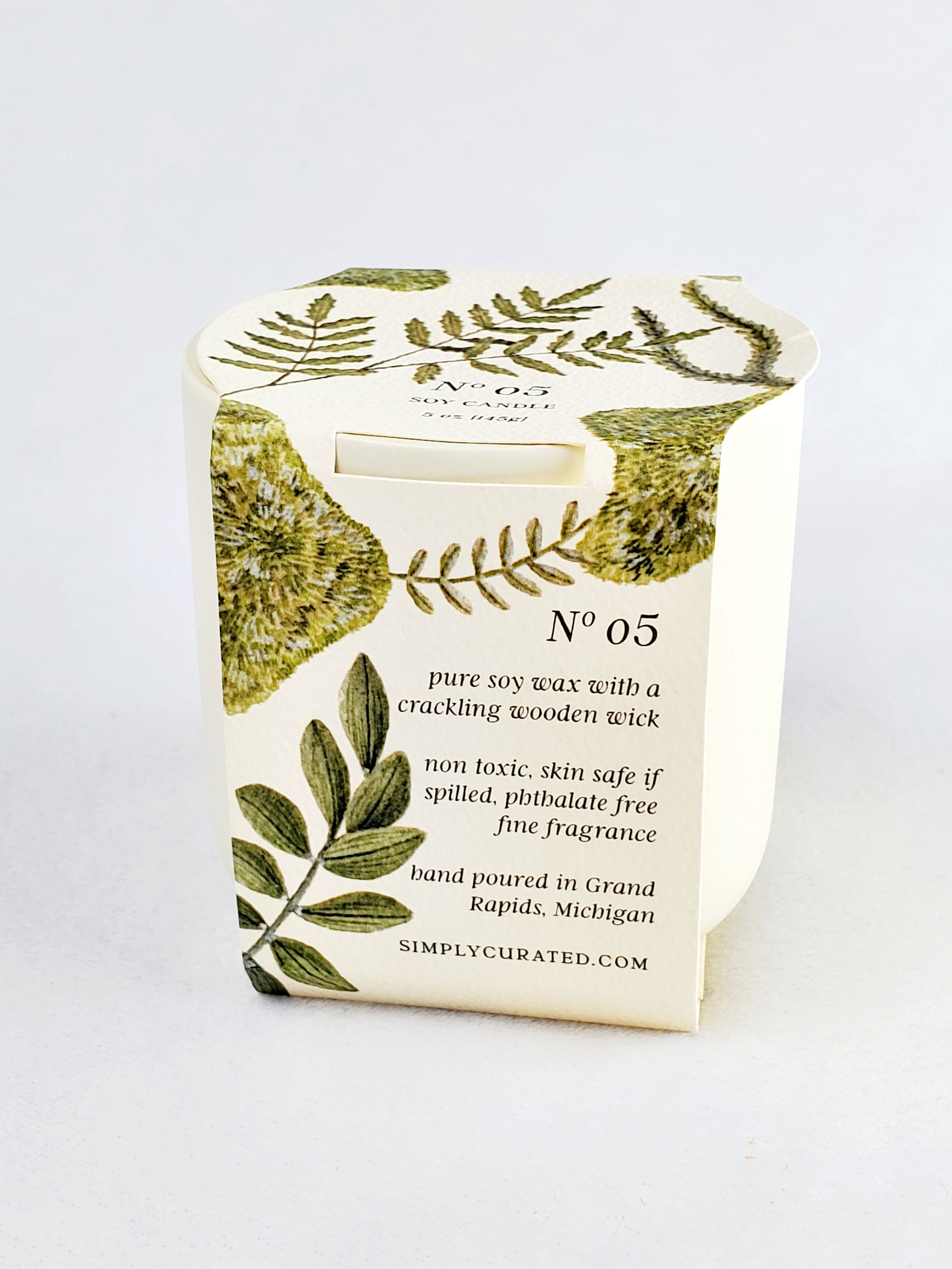 Ceramic Candle by Simply Curated No. 5