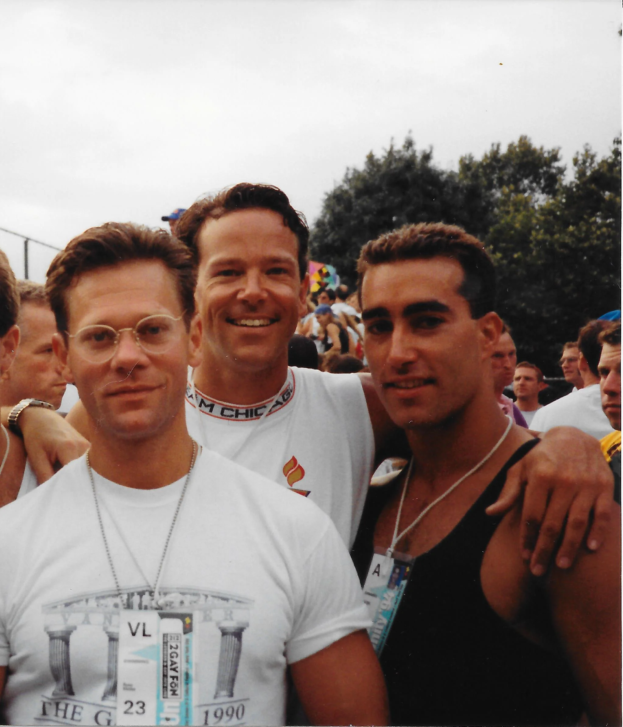1994 Gay Games IV - Russ Klettke, Tom Ernsting, Seth Hoff
