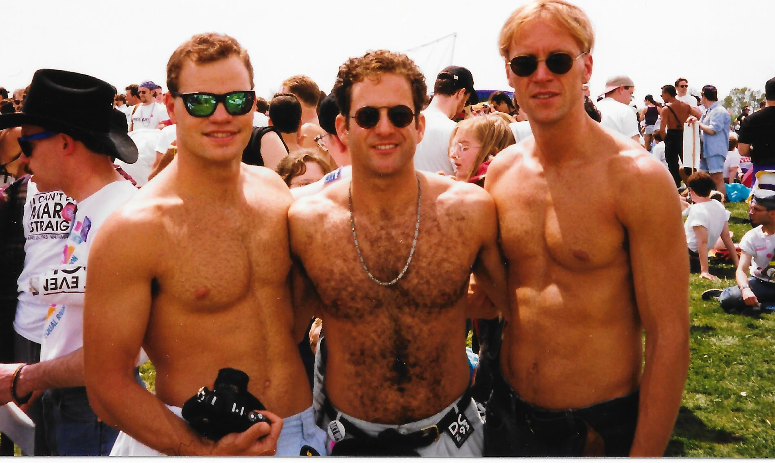 1994 Gay Games IV - Marty Sarussi, Steve Gilberg, Damon Mackert