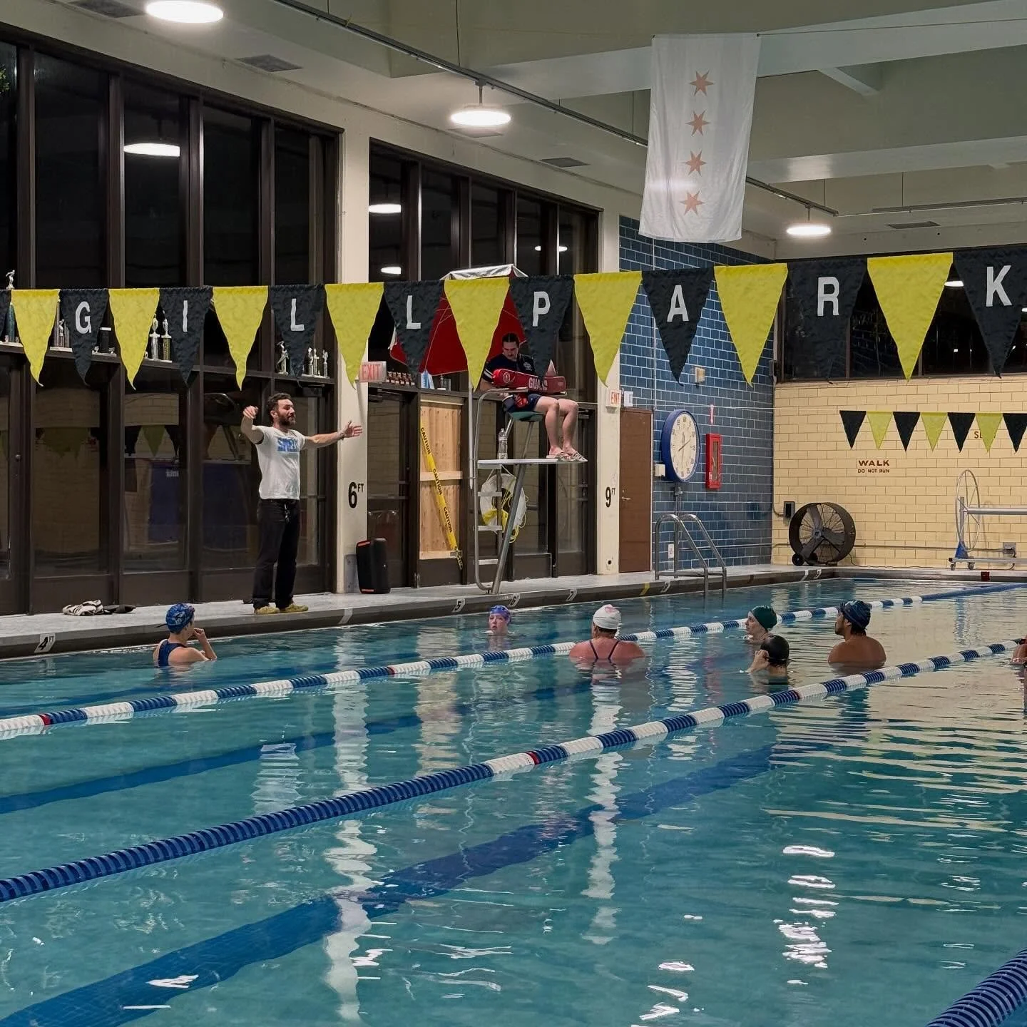 Clinics are under way! This fall, swim clinics were added before every Wednesday&rsquo;s practice from 6:30pm to 7:15pm at Gill Park. During these clinics, our coaches focused on various topics such as flip turns, finishes, breakouts and kicking. Nex