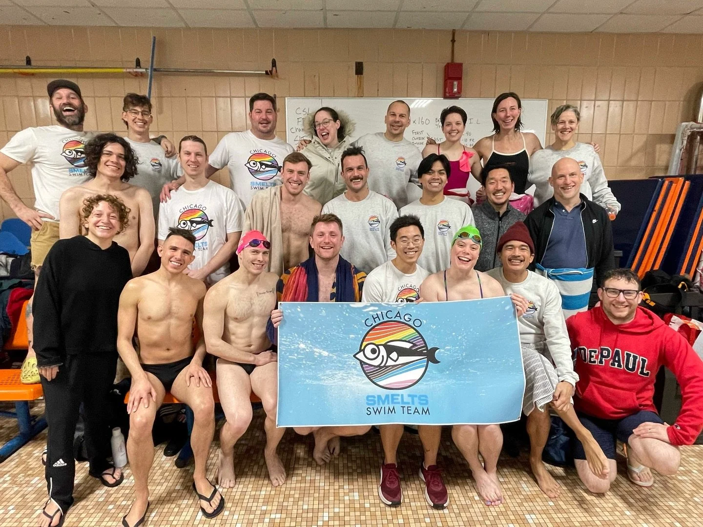 Congratulations to all Smelts who swam hard at the January 2026 Evanston Masters Swim Meet! 🏆🐟