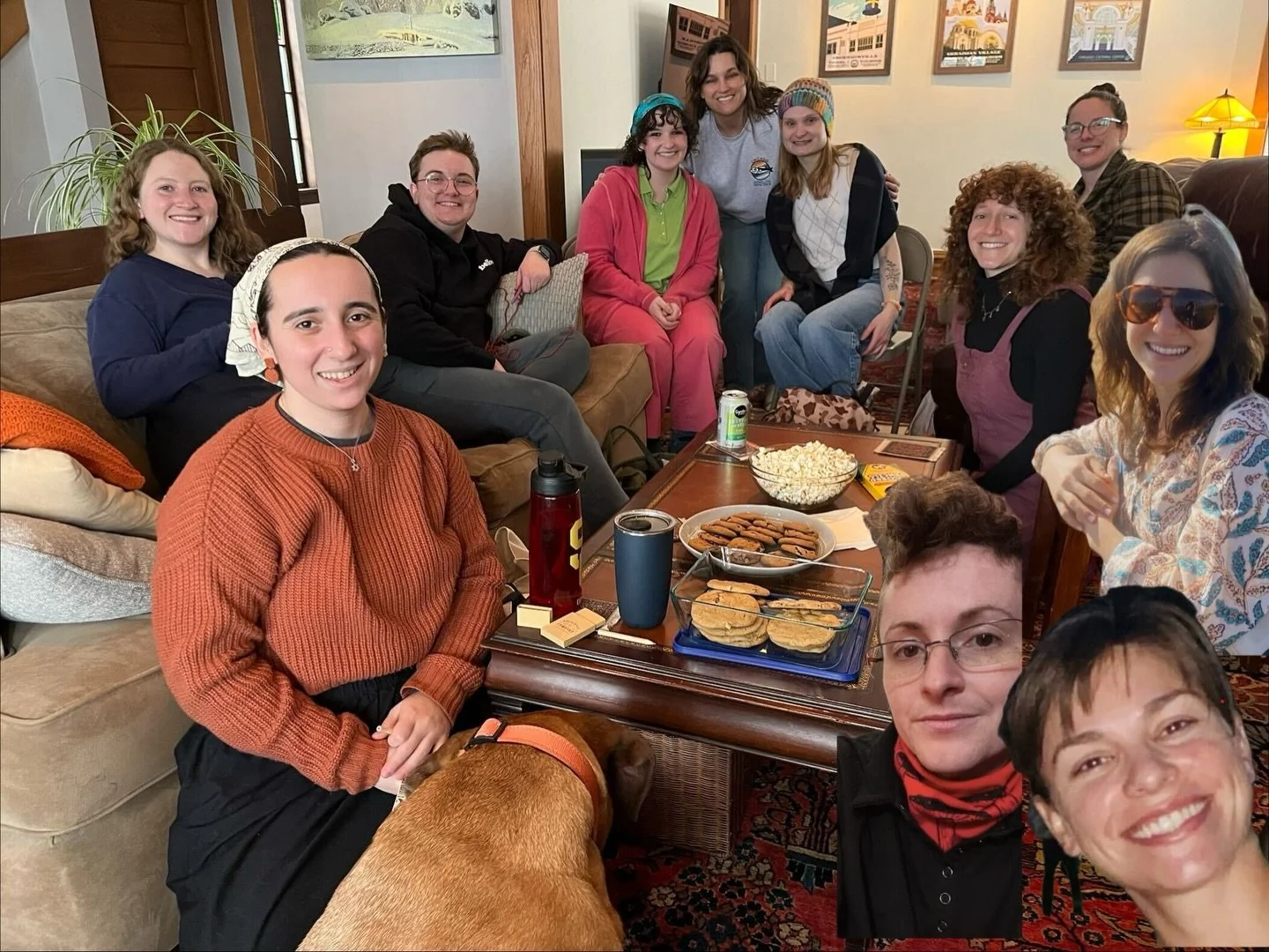 Last weekend the Smelts came together for Crafts &amp; Chats! 📿